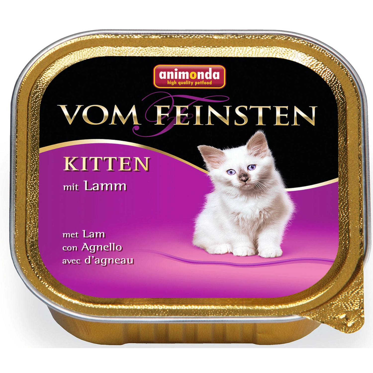 Katzen-Nassfutter »Kitten«, Lamm, 100 g