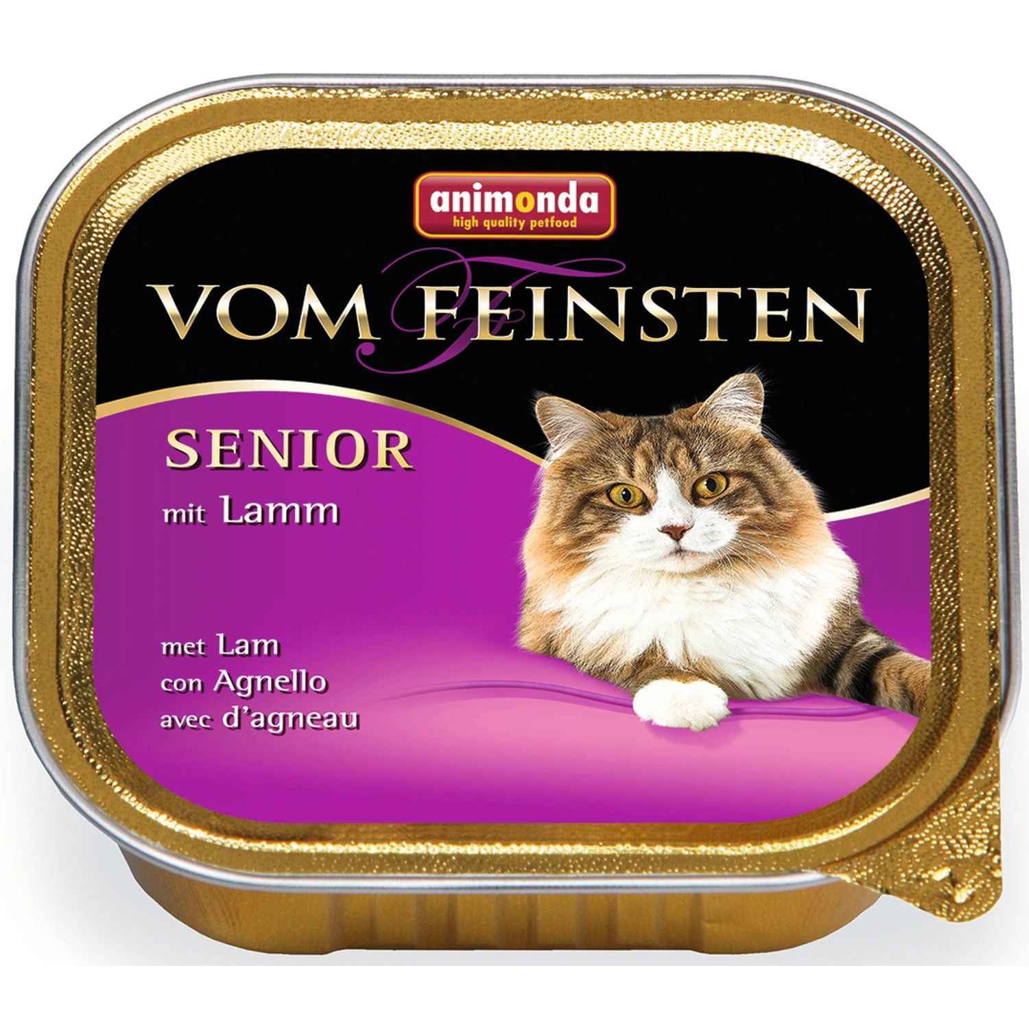 Katzen-Nassfutter »Senior«, Lamm, 100 g