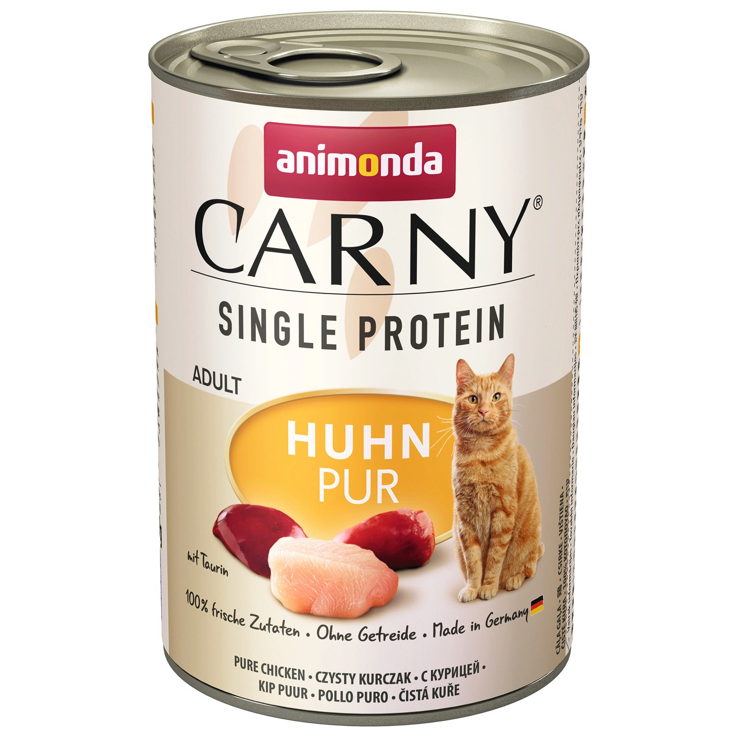 Katzen-Nassfutter »Single Protein«, Huhn, 400 g