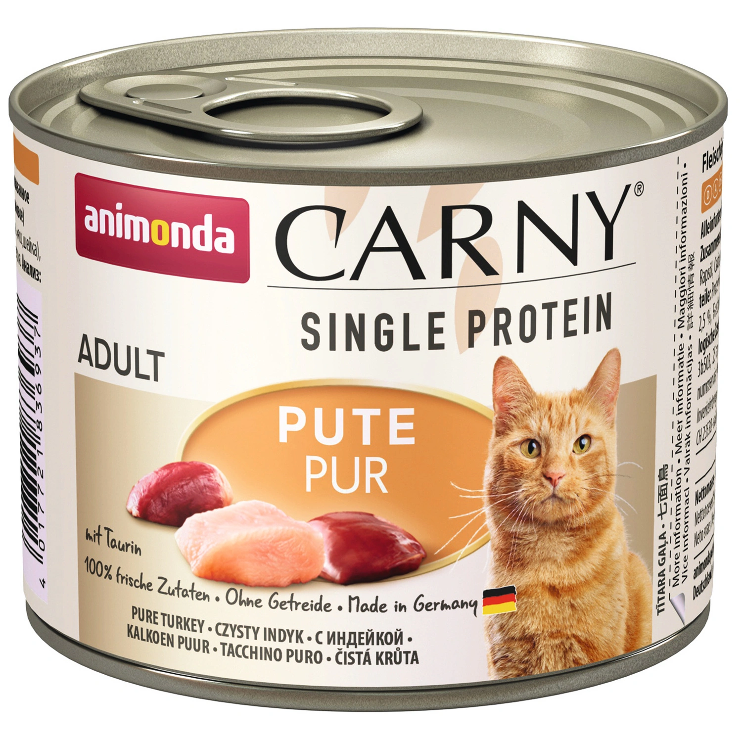 Katzen-Nassfutter »Single Protein«, Pute, 200 g