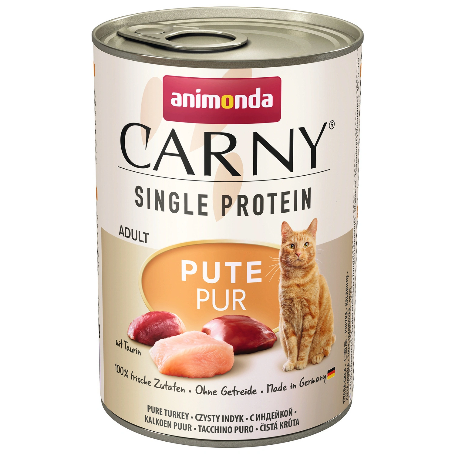 Katzen-Nassfutter »Single Protein«, Pute, 400 g