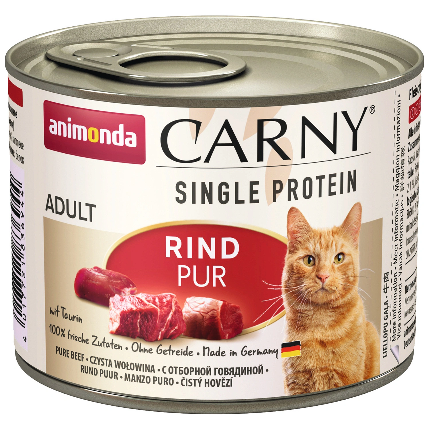 Katzen-Nassfutter »Single Protein«, Rind, 200 g