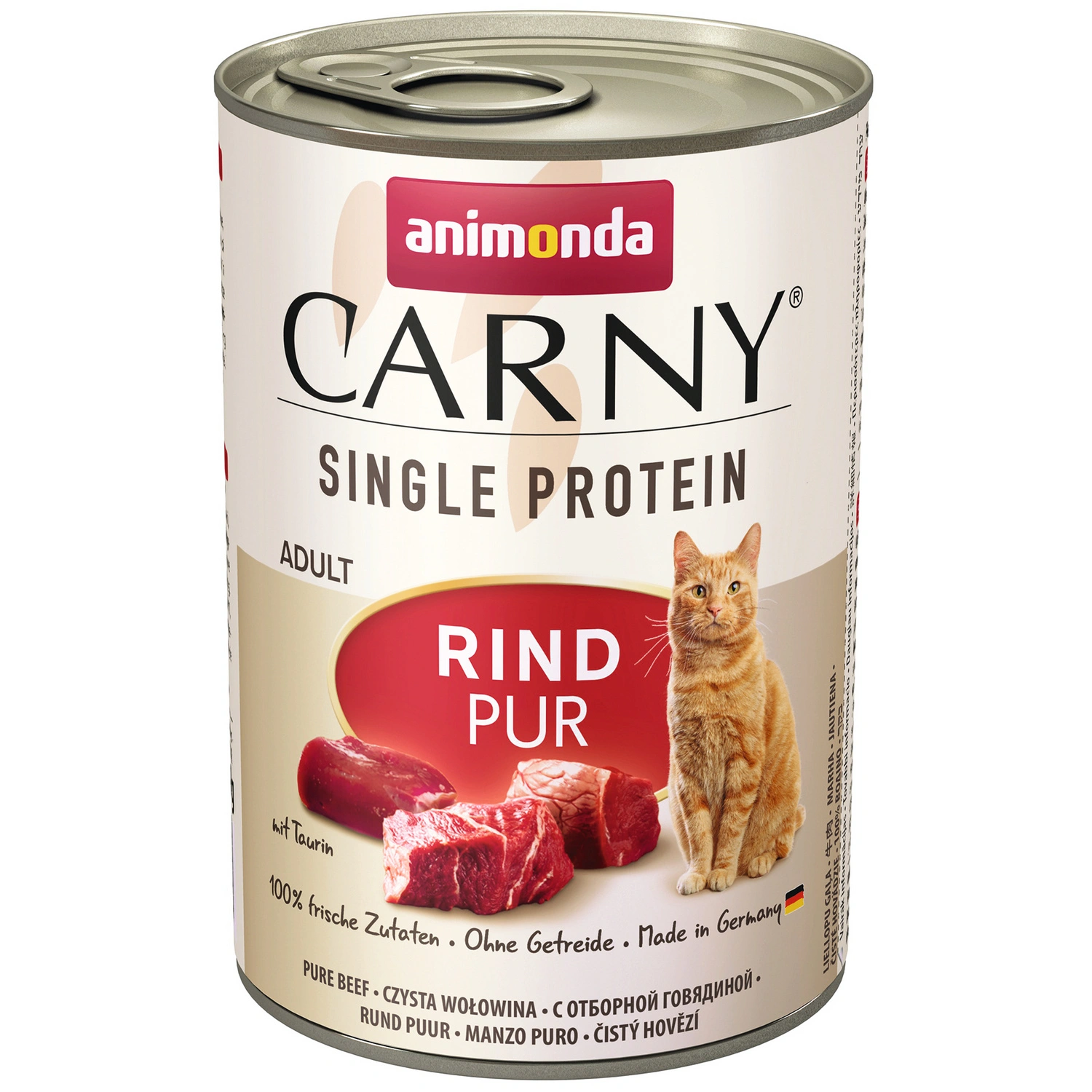 Katzen-Nassfutter »Single Protein«, Rind, 400 g