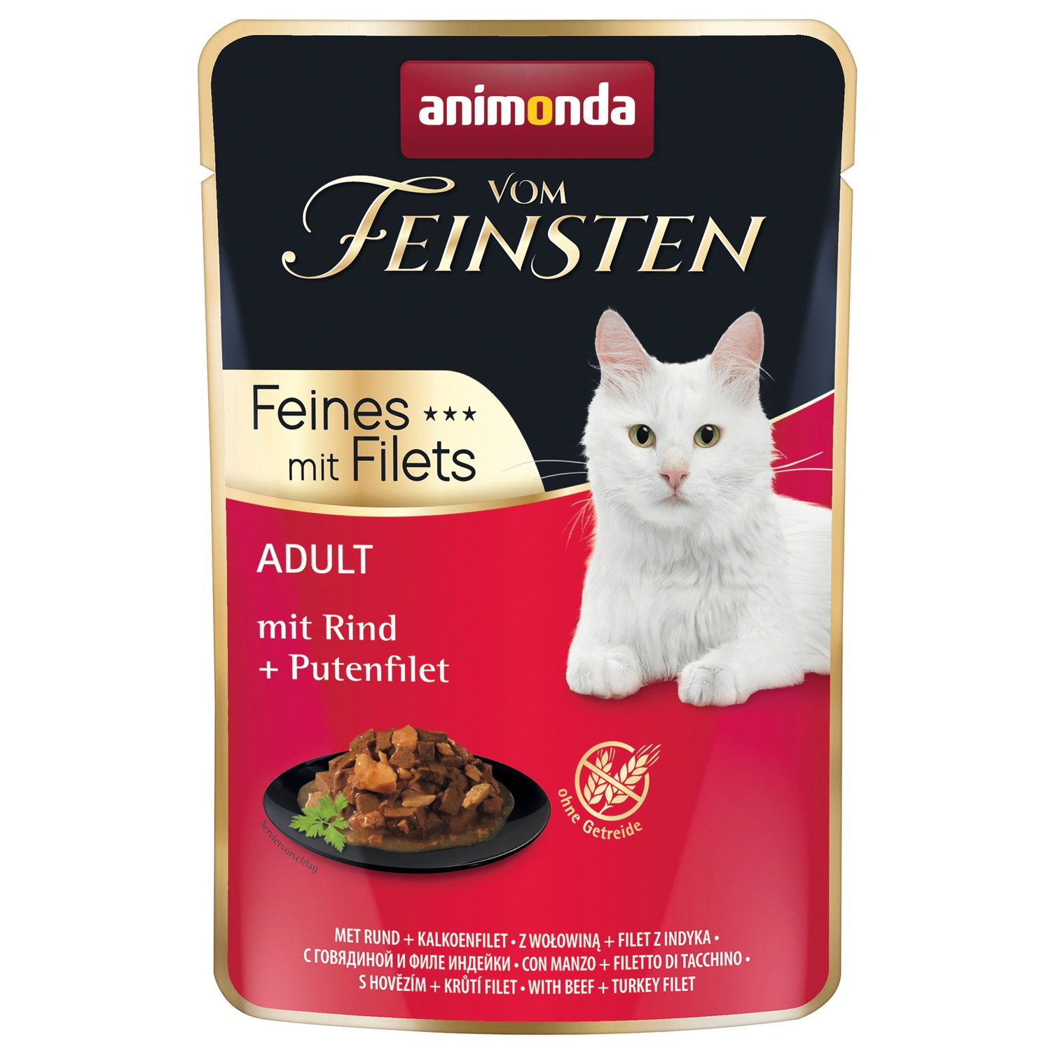 Katzen-Nassfutter »Vom Feinsten«, 18 Stück, je 85 g