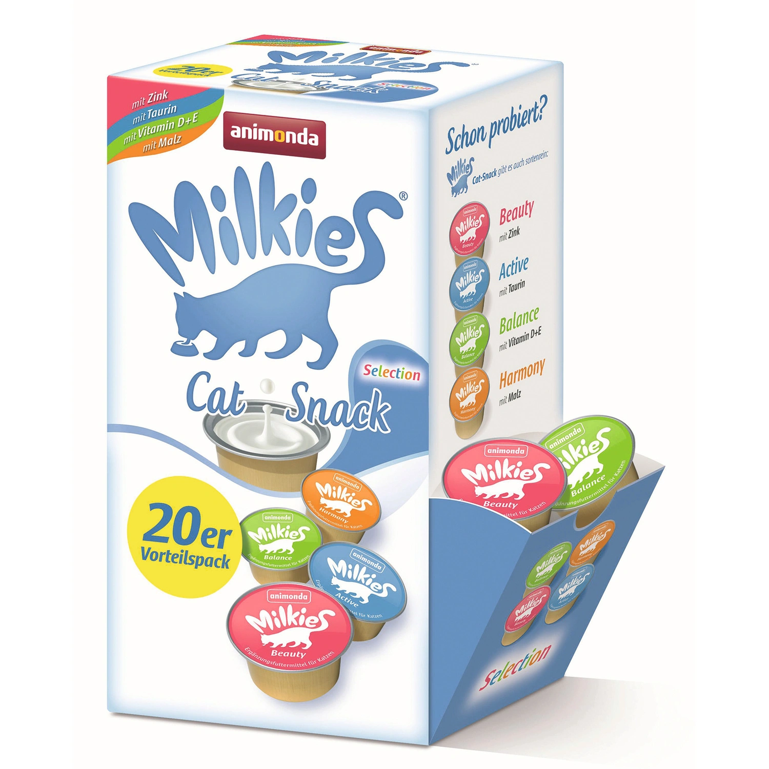Katzensnack »Milkies«, 300 g (20 Snacks), Fleisch