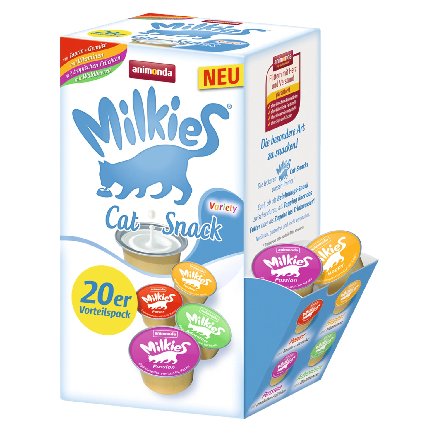 Katzensnack »Milkies «, Geeignet für: Katzen, Inhalt: 15 g
