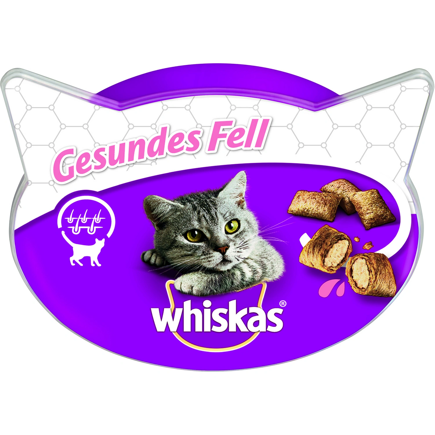Katzentrockenfutter, 5 Stück, je 0,4 kg, Hühnchen