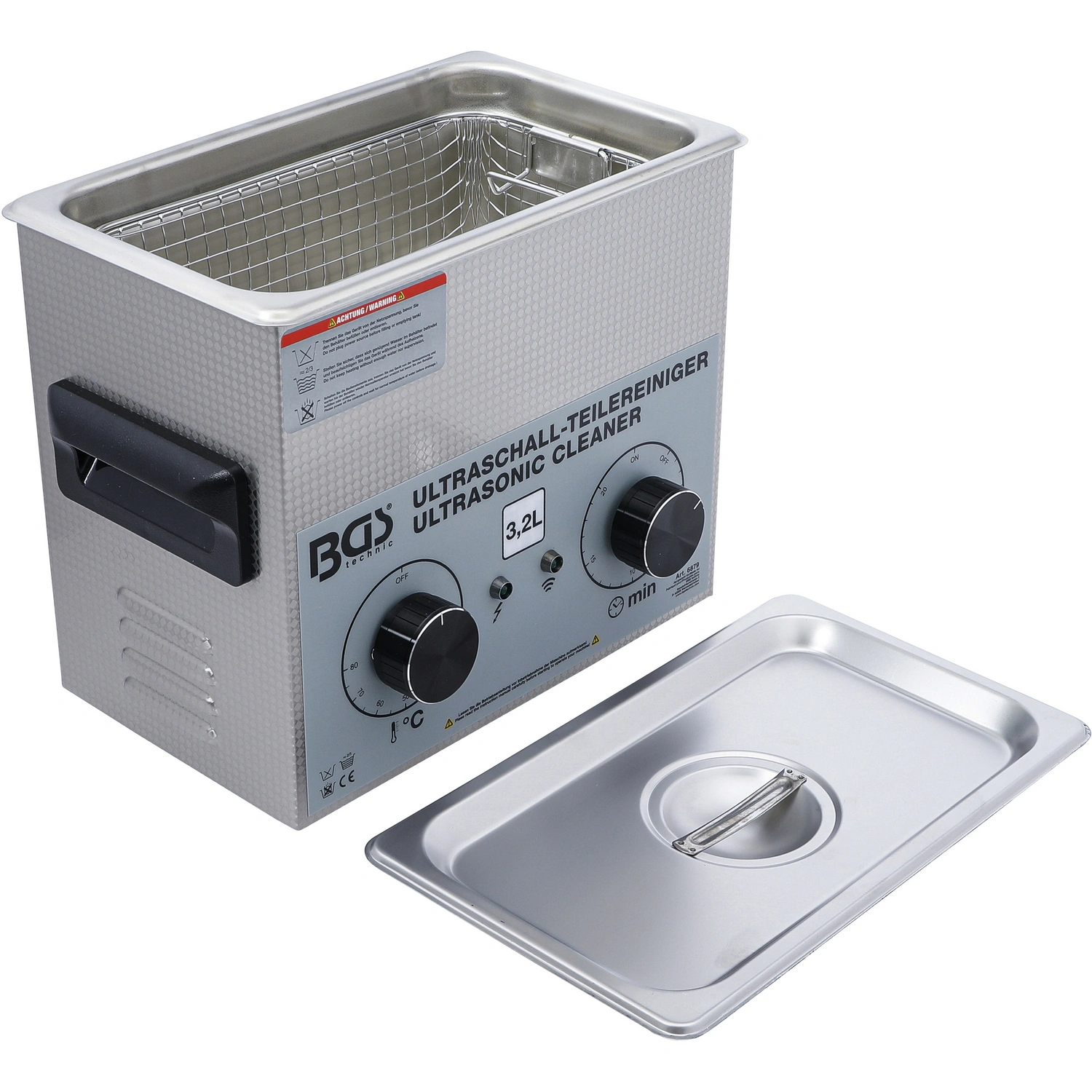 KFZ Spezialwerkzeuge, Ultraschall-Teilereiniger 3,2 l