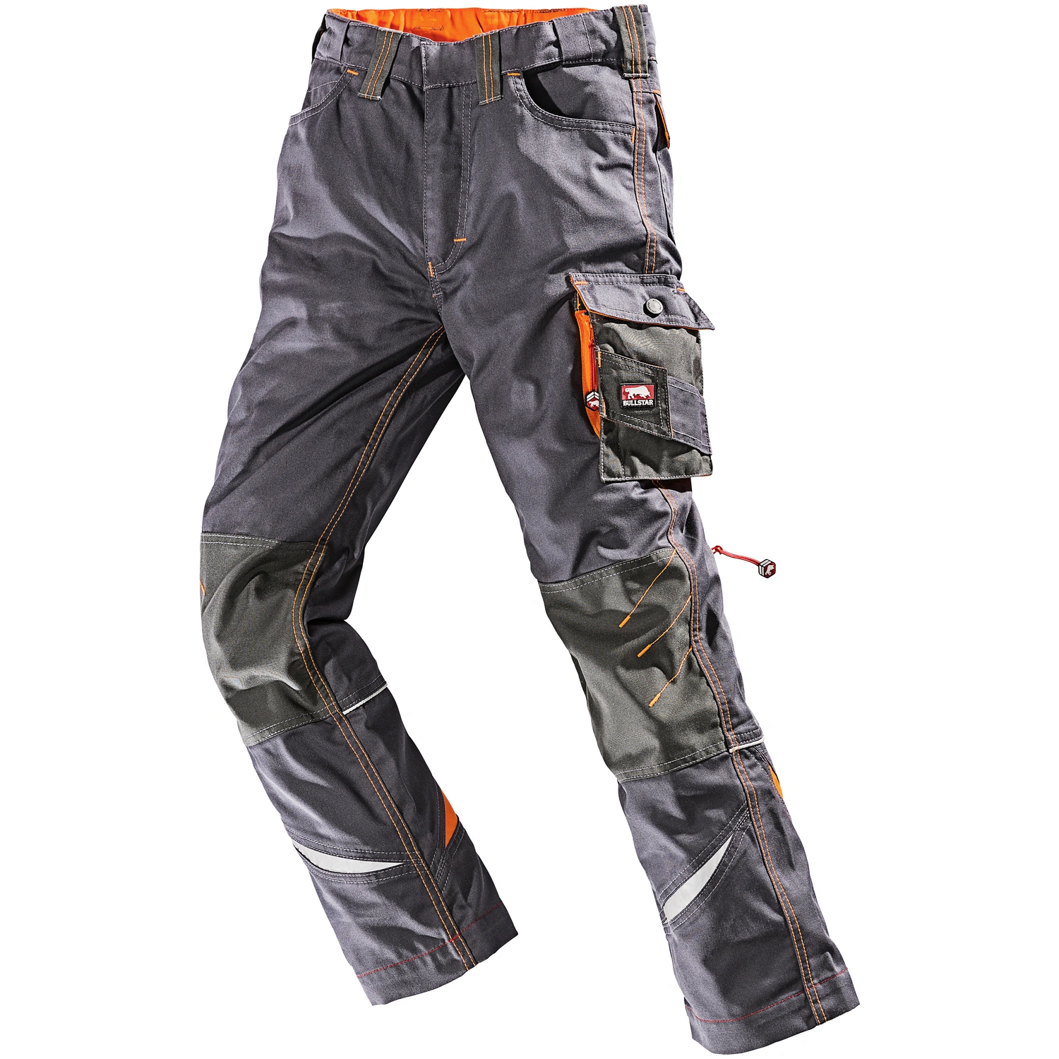 Kinder-Arbeitshose »ULTRA«, Polyester/Baumwolle, grau
