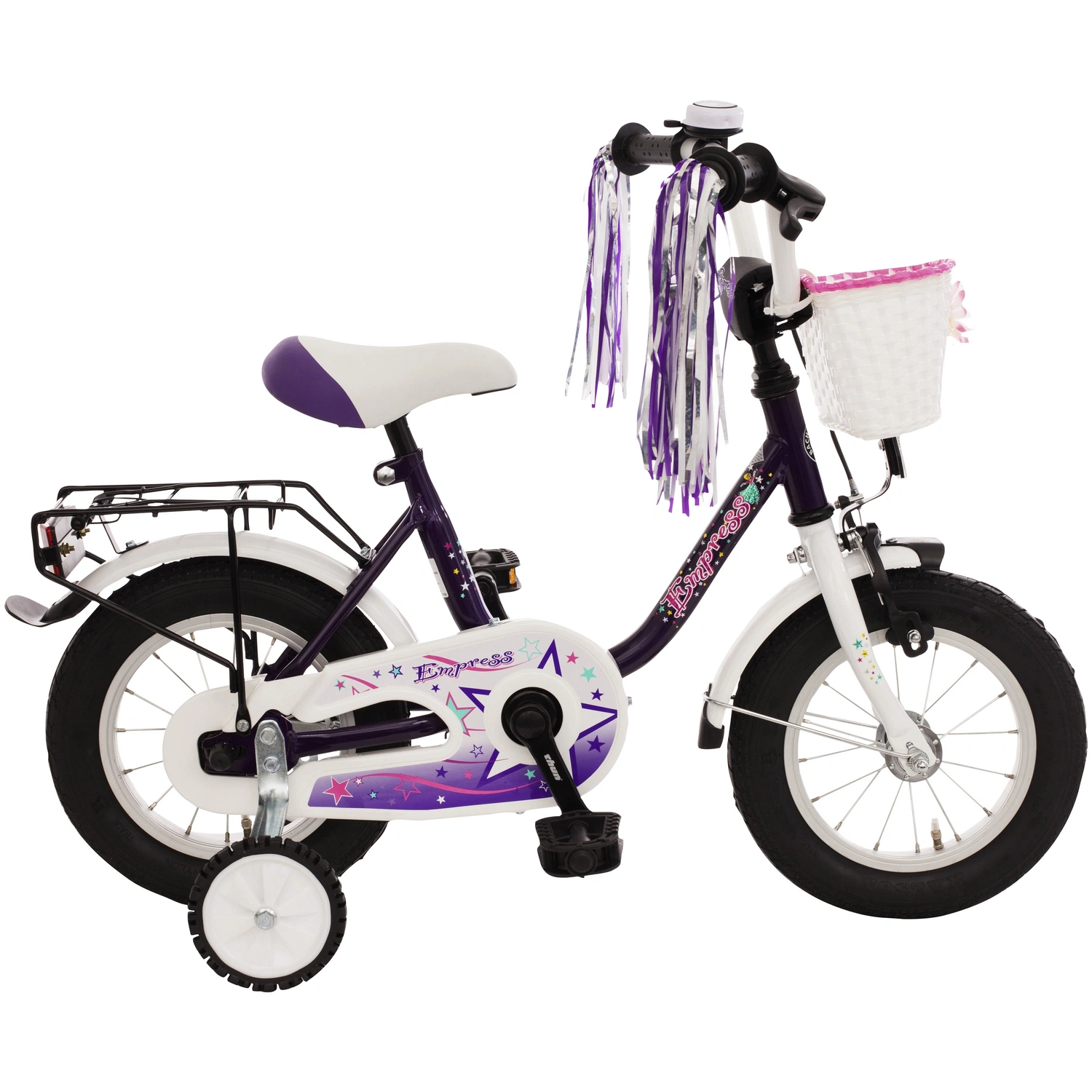 Kinderfahrrad »Empress«, 1 Gang, U-Type Rahmen, Lila-Weiß