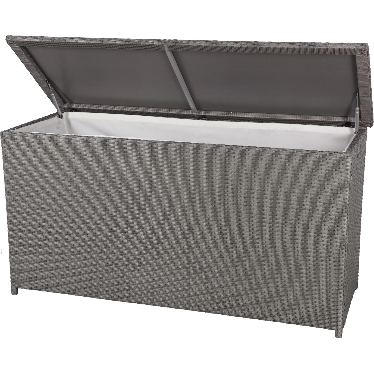 Kissenbox, BxHxT: 145 x 70 x 80 cm, grau