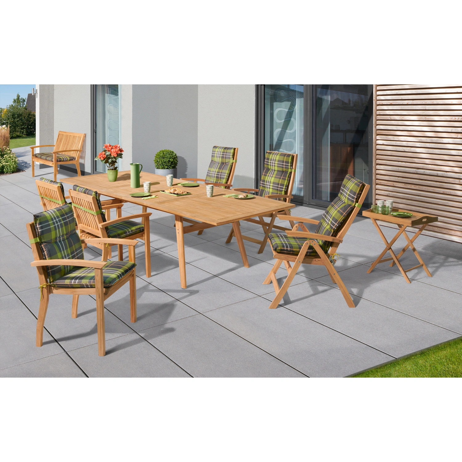 Klapptisch »Somerville«, BxHxT: 68 x 77 x 45 cm, Tischplatte: Teakholz