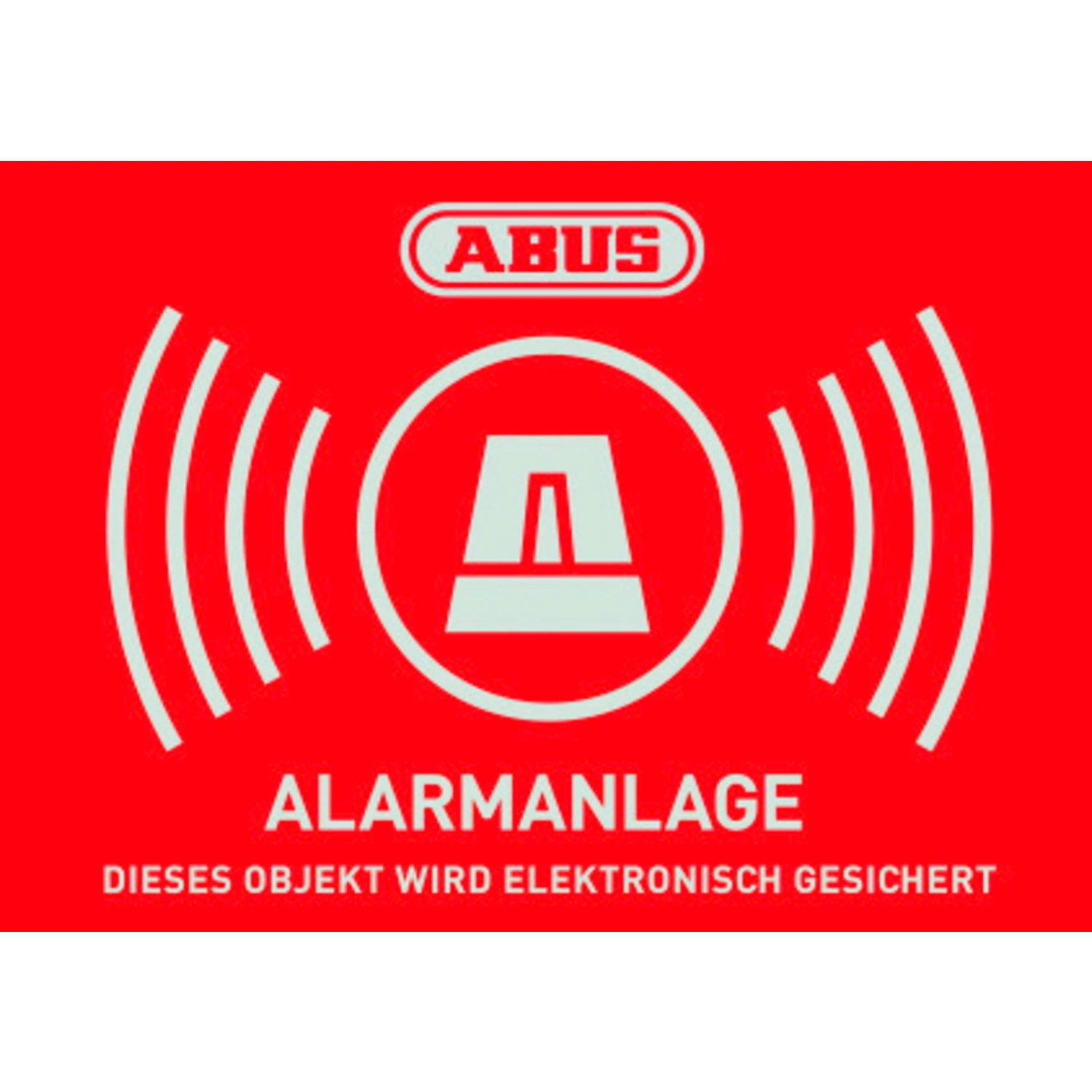 Kleber »AU1322«, rot, rechteckig, BxH: 14,8 x10,5 cm