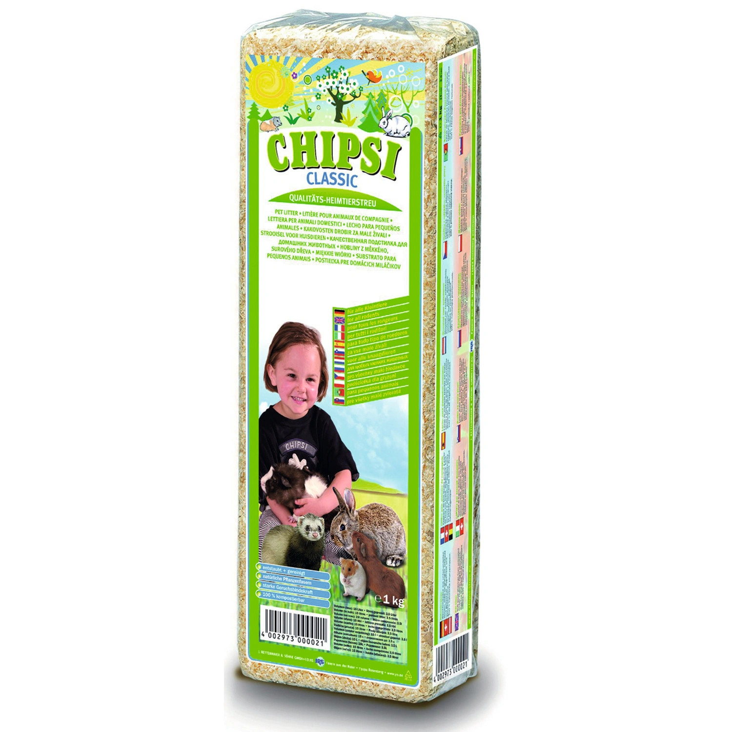 Kleintierstreu »Classic«, 1 Sack, 10,4 kg