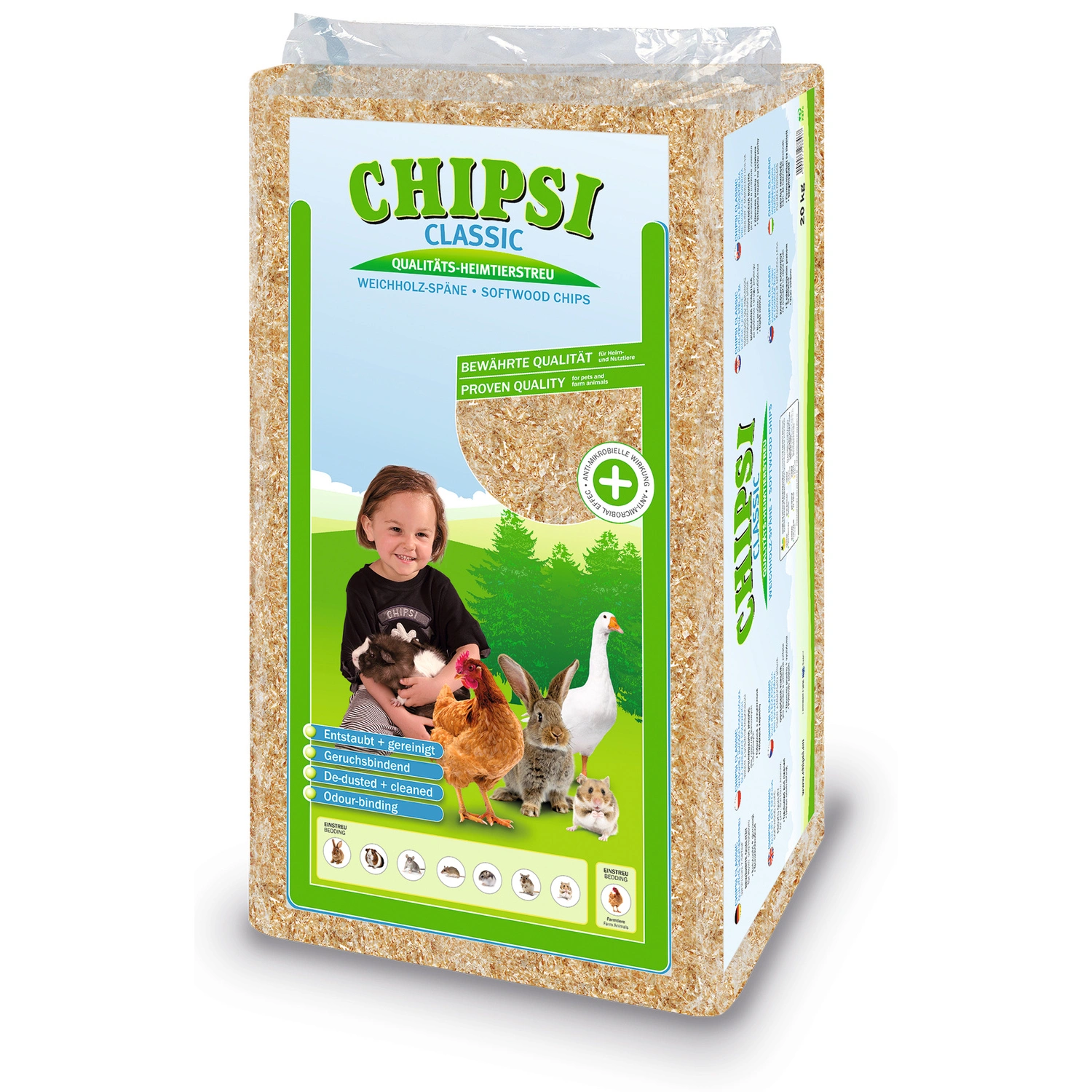 Kleintierstreu »Classic«, 1 Sack, 20,1 kg