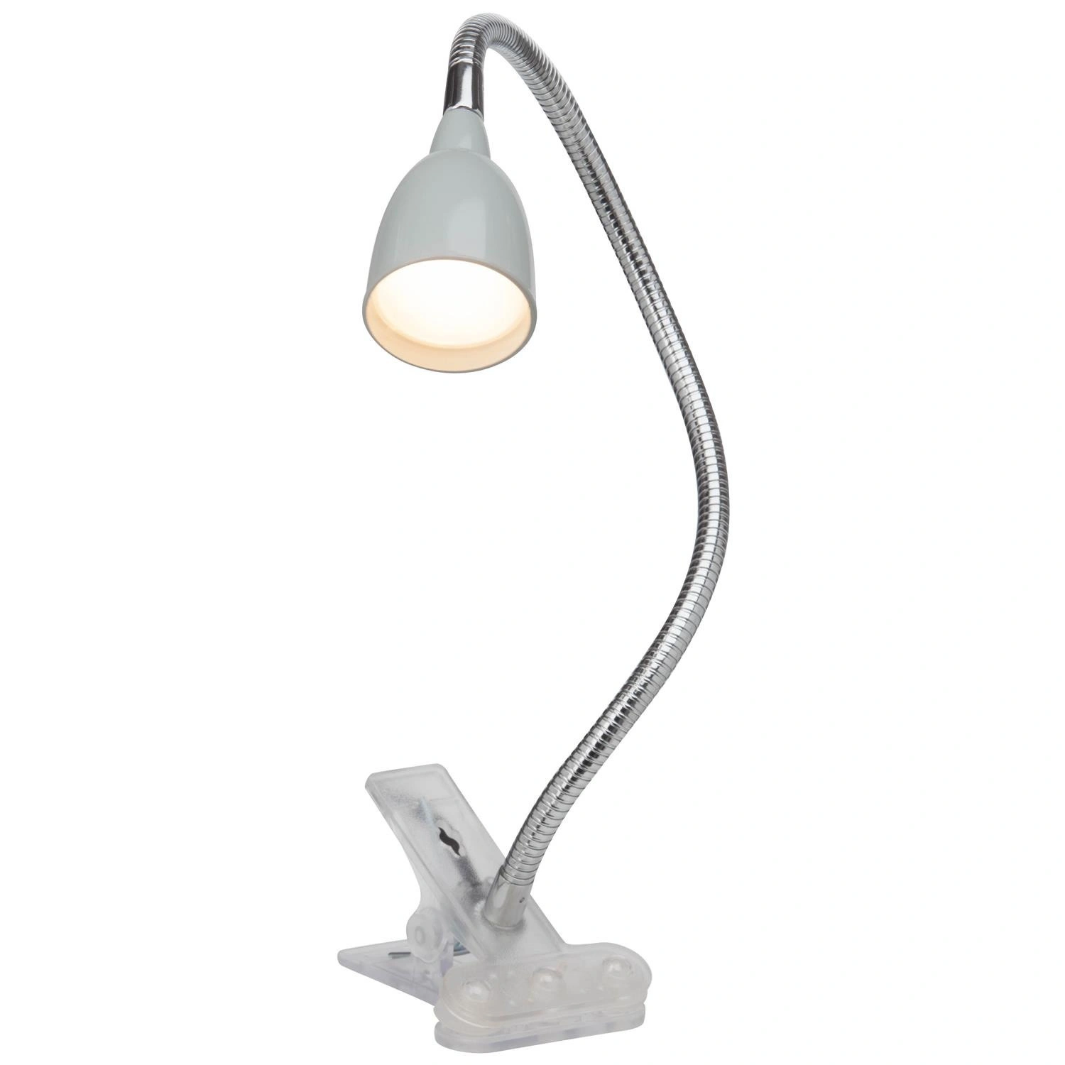 Klemmleuchte, Integrierte LED, warmweiß, inkl. Leuchtmittel, Höhe: 38 cm