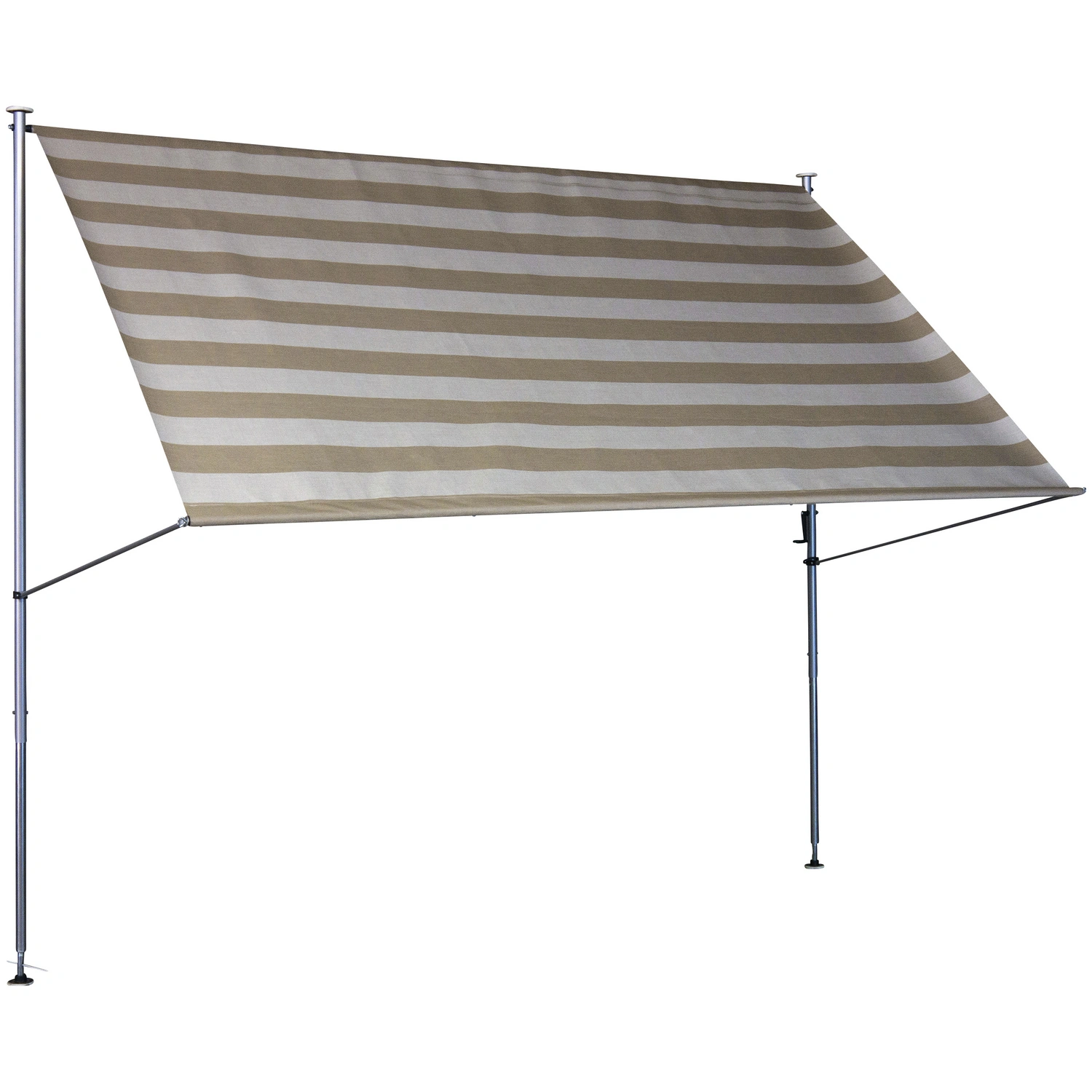 Klemmmarkise, BxT: 250 x 170 cm, grau