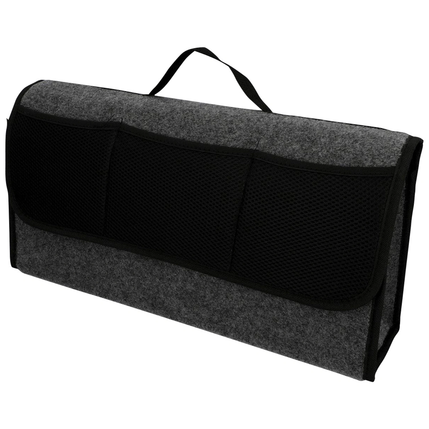 Kofferraum-Organizer, Polyester, grau