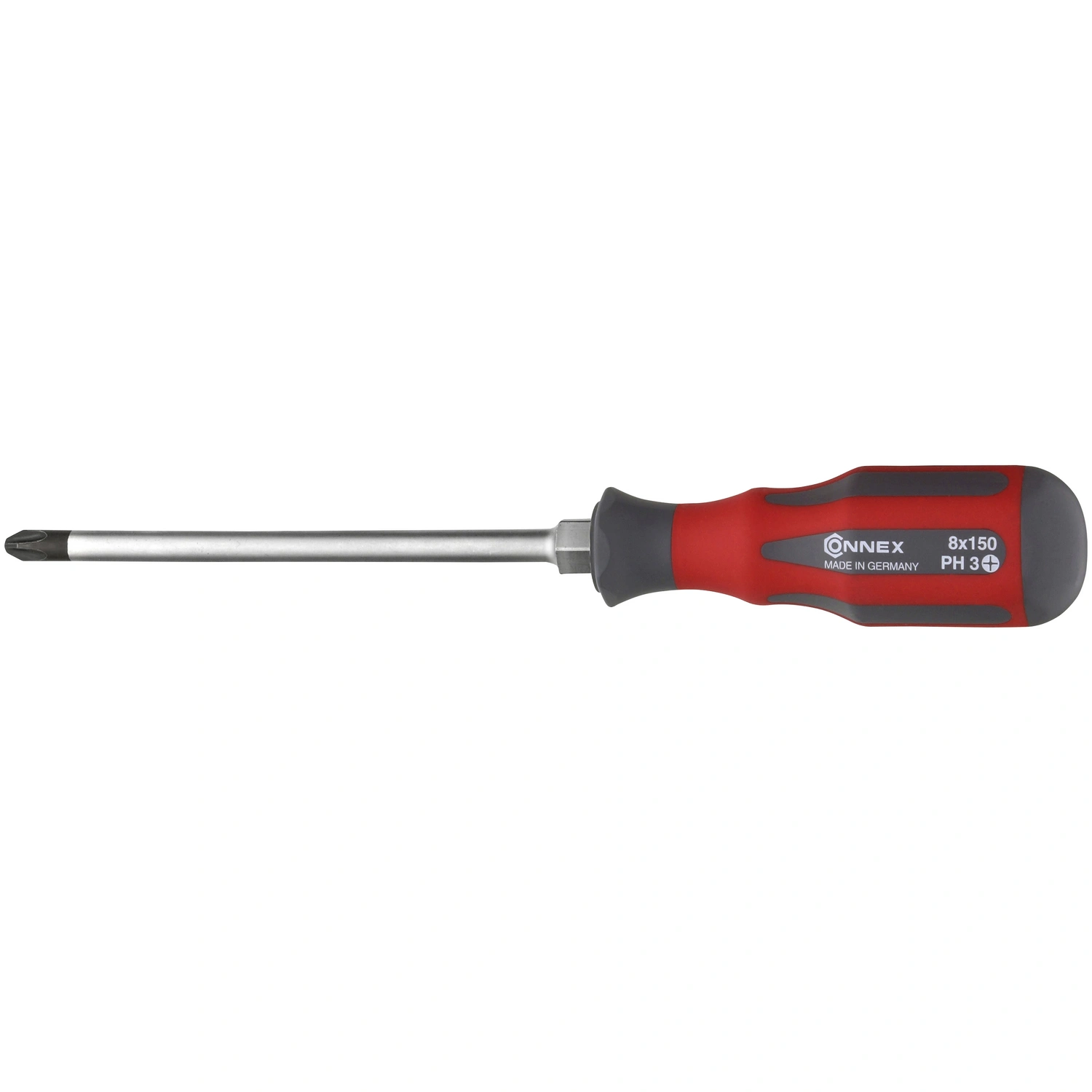 Kreuzschlüssel-Schraubendreher, Klingenlänge: 150 mm, Stahl, PH, 160g