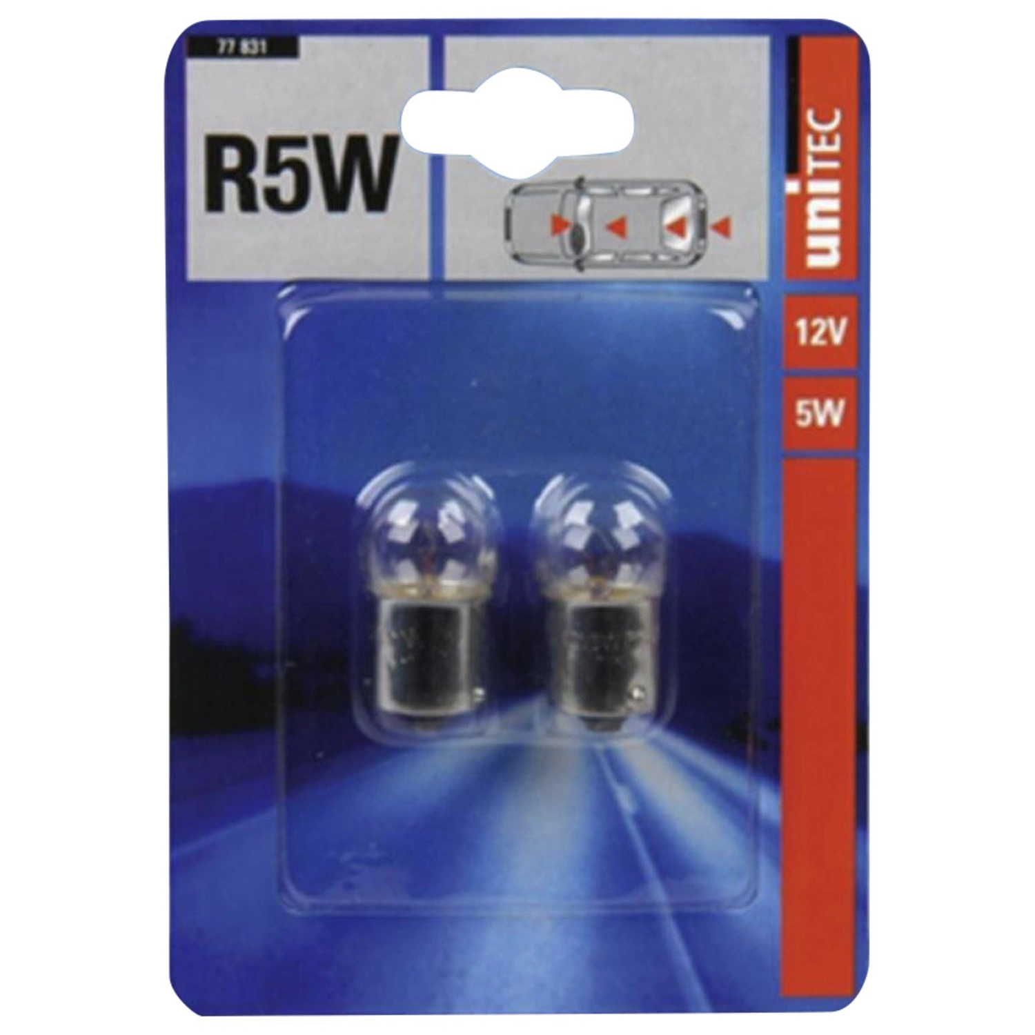 Kugellampe, R5W, 5 W