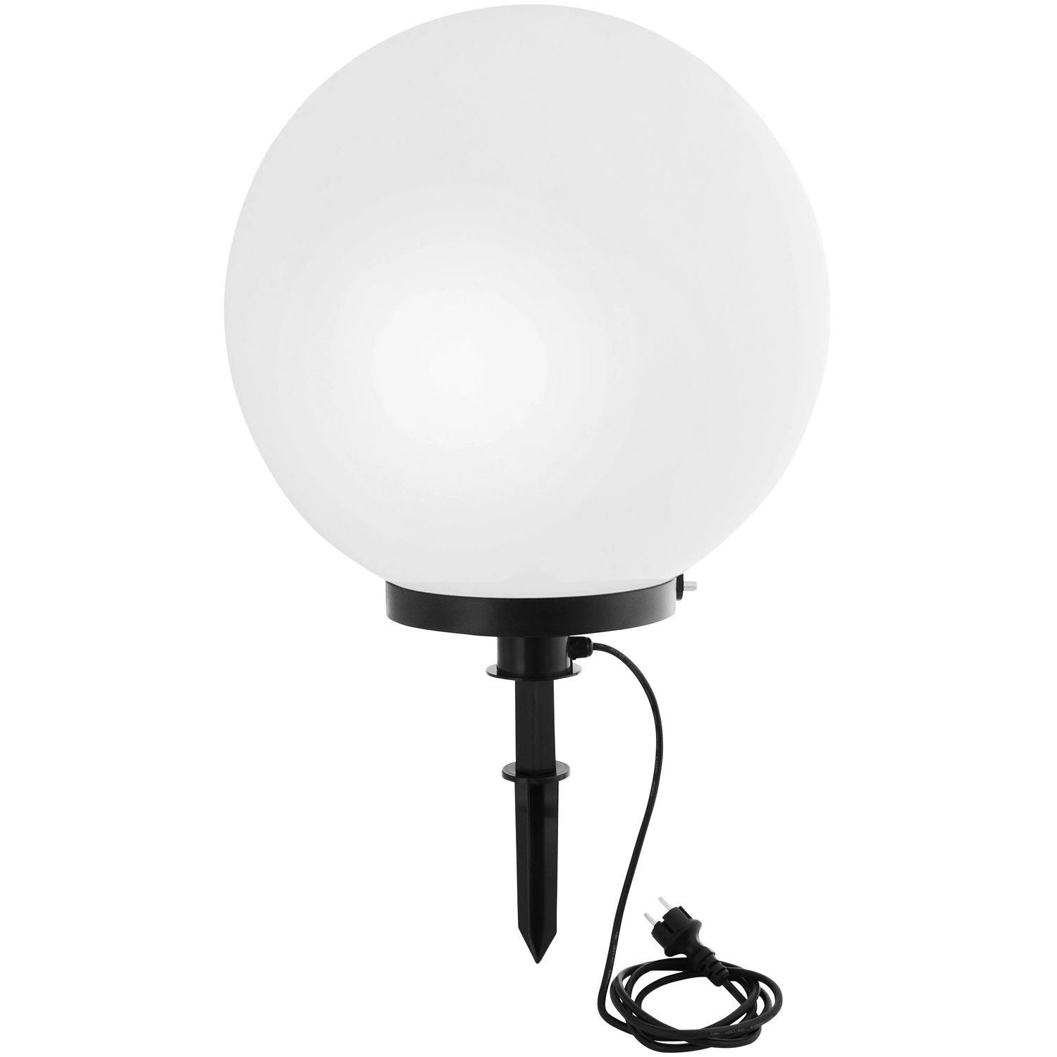 Kugelleuchte »Marlon«, 50 W, weiß,⌀ 50 cm, mit Erdspieß