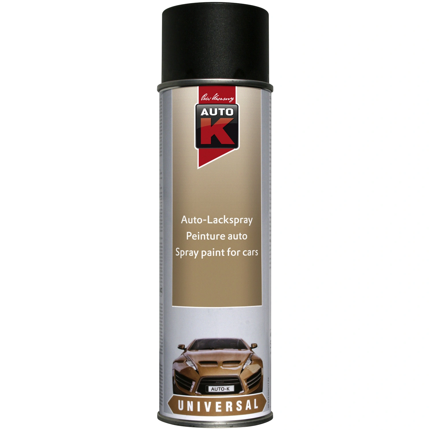 Lackspraydose »Auto-K Lackspray«, schwarz, matt, 0,5 l
