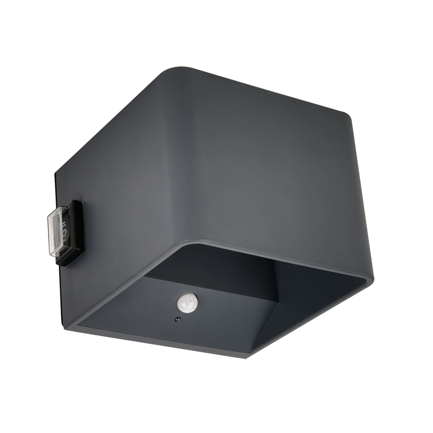 LED-Akku-Wandleuchte »Quatara«, 3 W, 3000 K, 200 lm, anthrazit, mit Bewegungsmelder