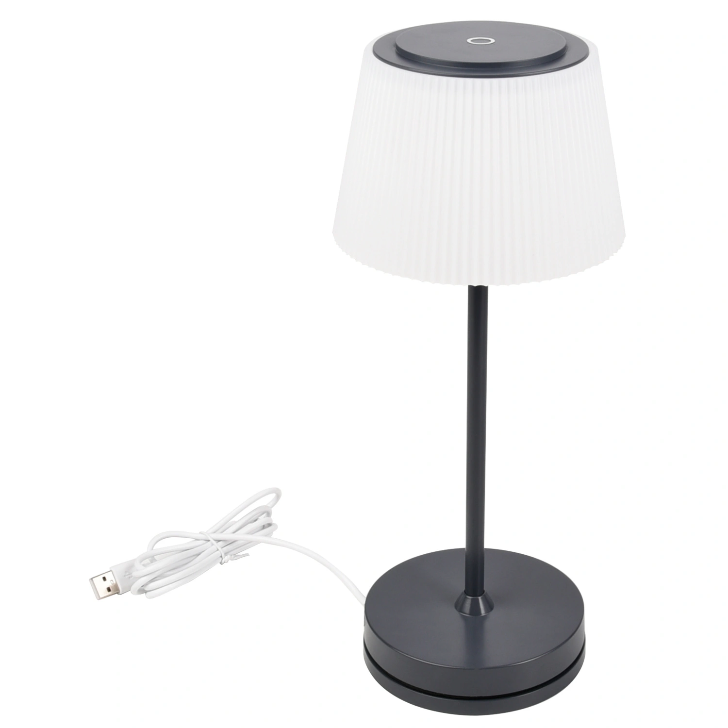 LED-Akkuleuchte »Tasjö«, 3,3 W, 300 lm, anthrazit, H: 31 cm, Ladestation