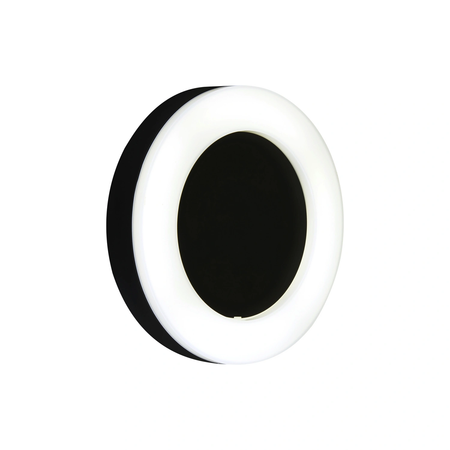 LED-Außenwandleuchte, Ø: 19 cm, Höhe: 4,5 cm, 15 W