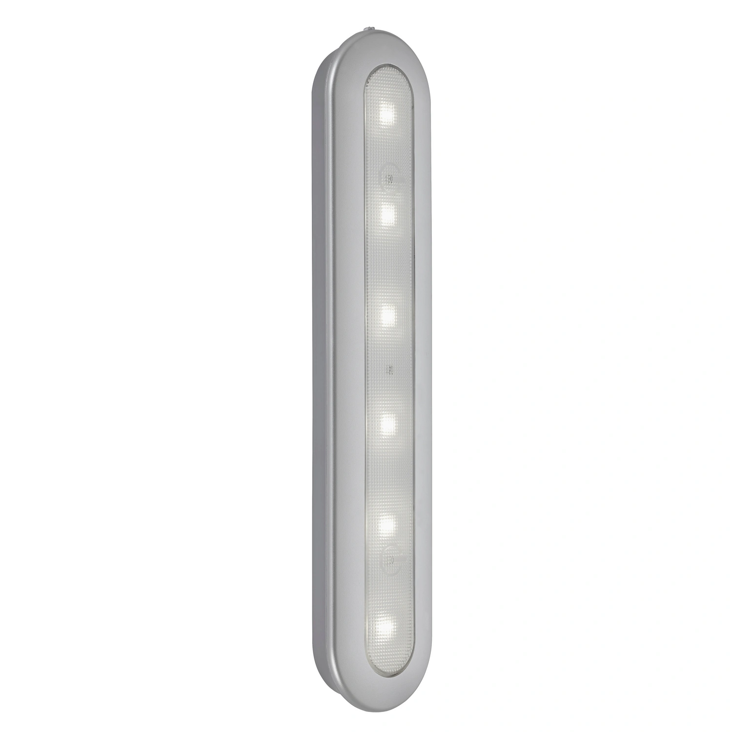 LED-Drücklicht, Länge: 30,5 cm, 1,5 W, silberfarben
