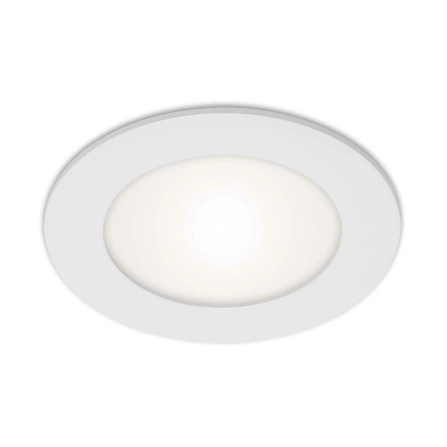 LED-Einbauleuchte »FLAT IN«, ∅: 12 cm, Höhe: 2,8 cm, 7 W