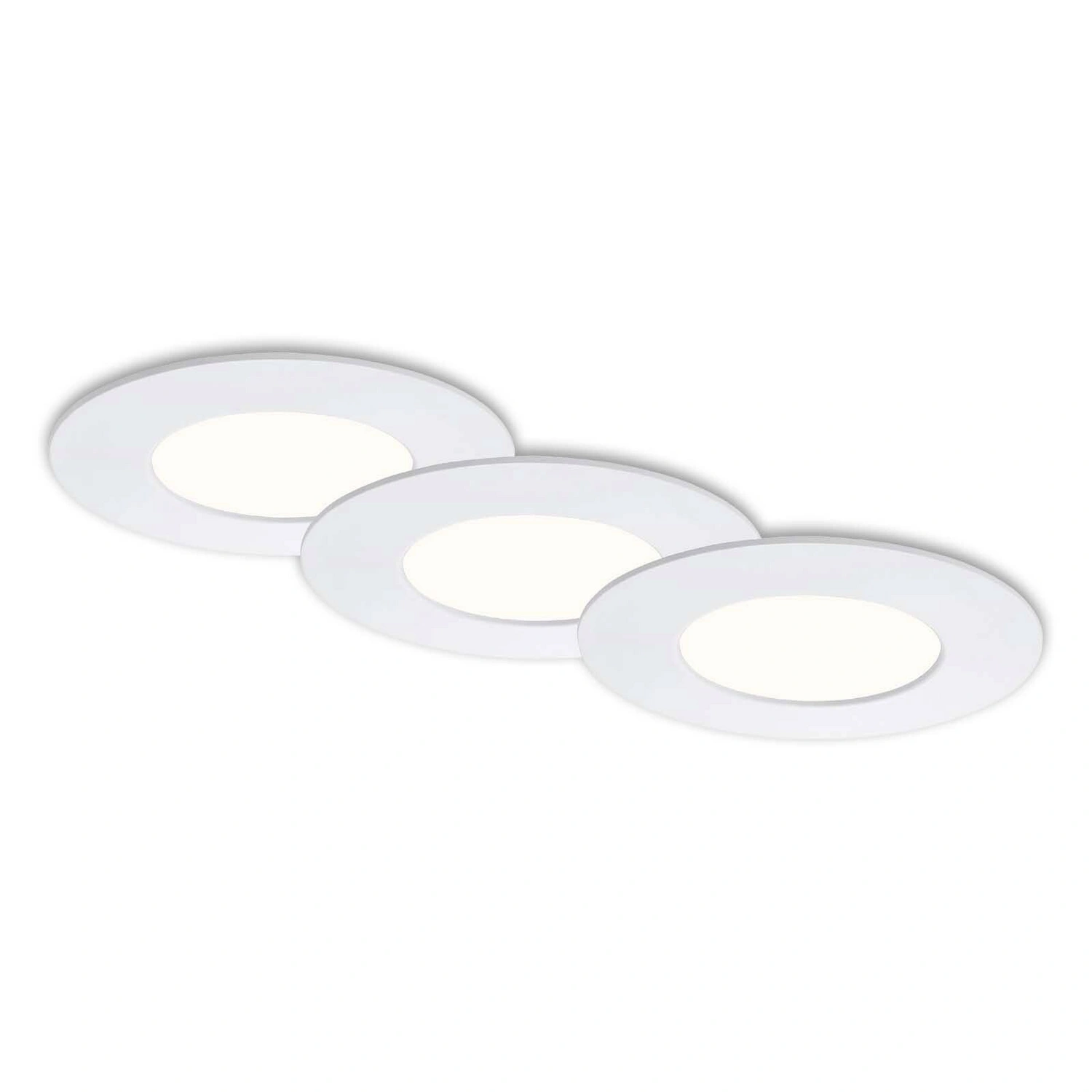 LED-Einbauleuchte »FLAT IN«, ∅: 8,5 cm, Höhe: 2,7 cm, 14,7 W