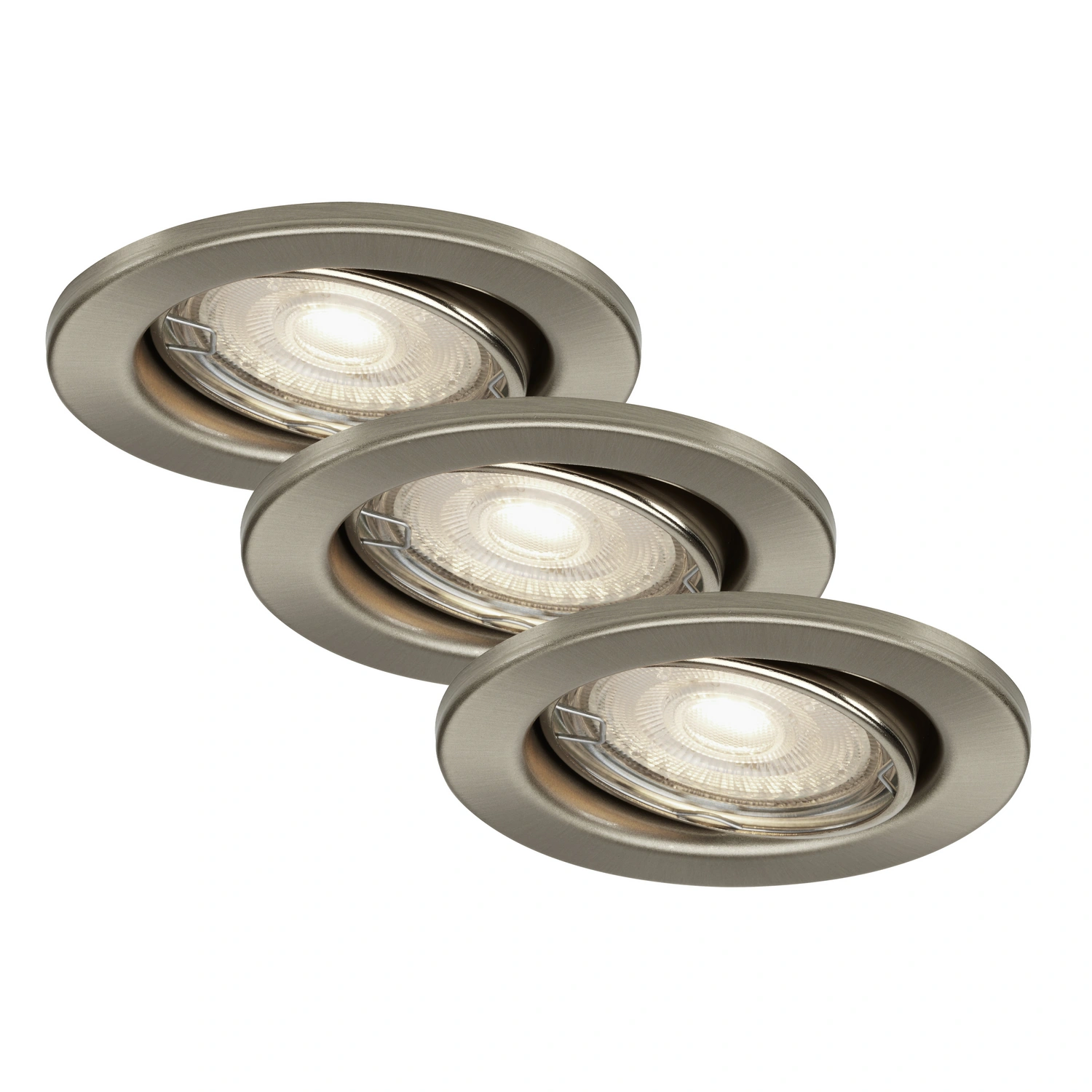 LED-Einbauleuchte »FLAT IN«, ∅: 8,6 cm, Höhe: 7 cm, 15 W