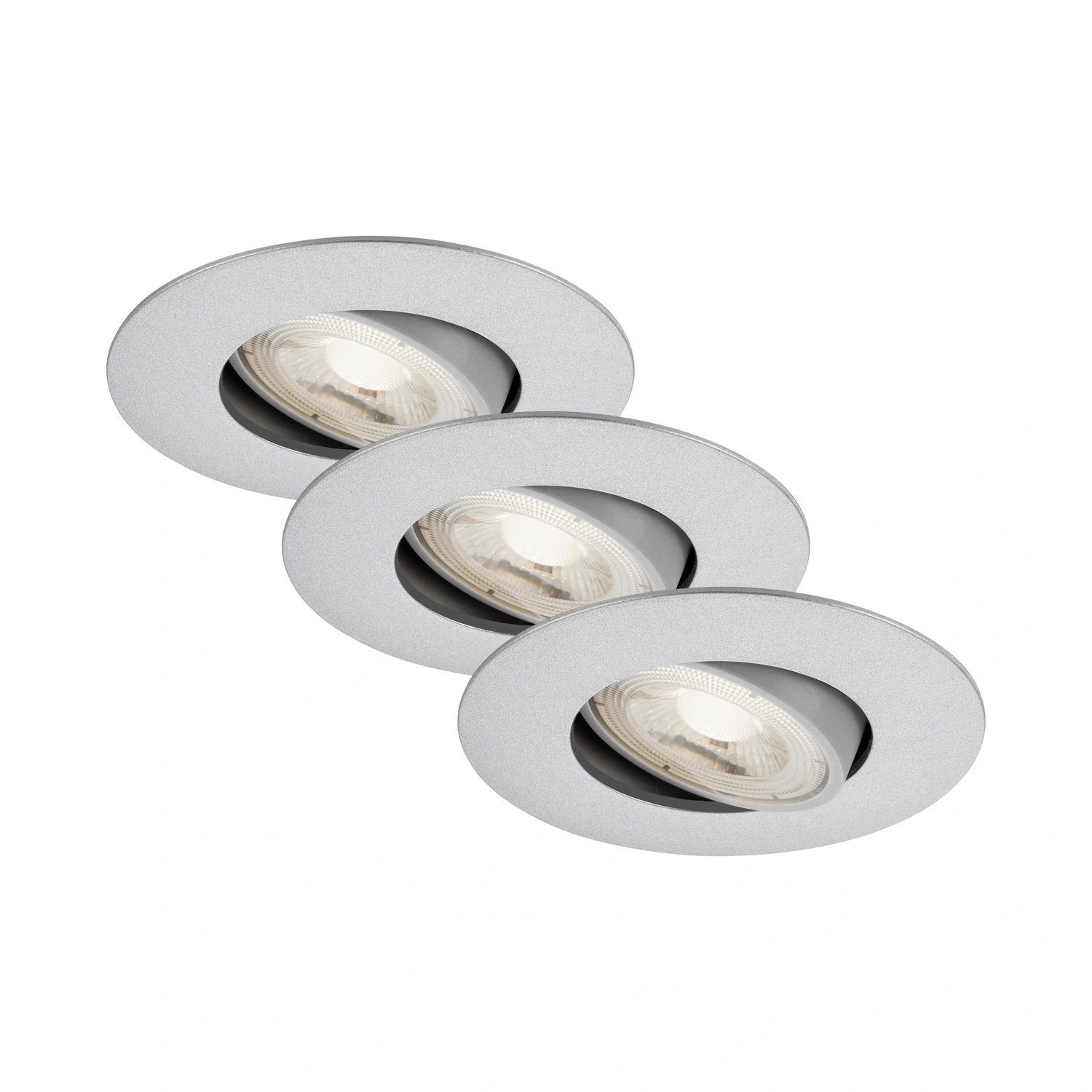 LED-Einbauleuchte »KULANA«, ∅: 9 cm, Höhe: 2,4 cm, 15 W