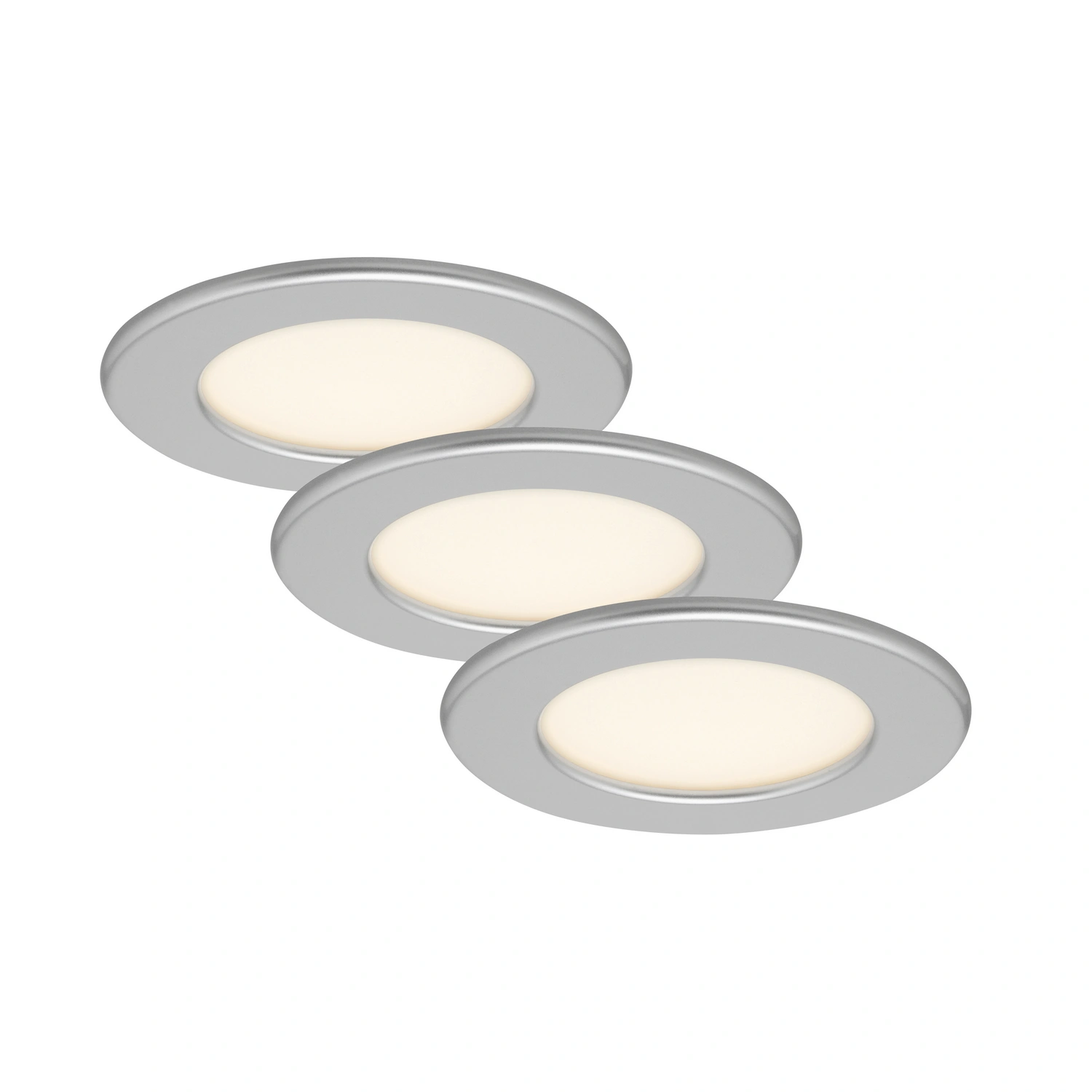 LED-Einbauleuchte »THIN«, ∅: 11,5 cm, Höhe: 3 cm, 18 W