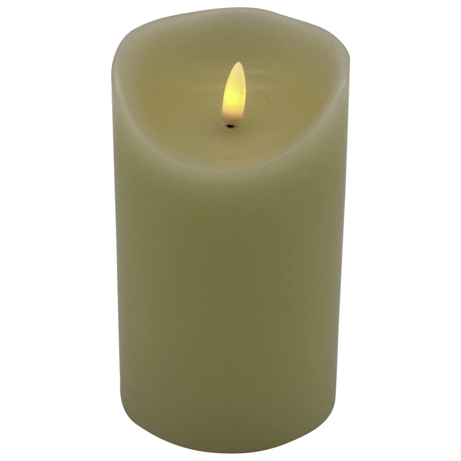 LED-Kerze »Rustic«, Ø 10,3 cm, creme, Timer