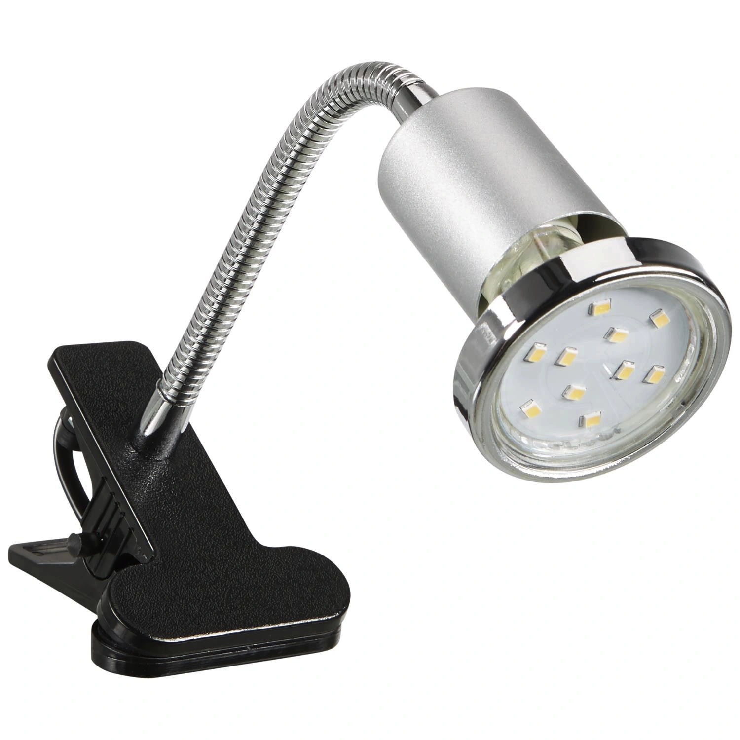 LED-Klemmleuchte »SIMPLE«, GU10, warmweiß, inkl. Leuchtmittel, Höhe: 14 cm