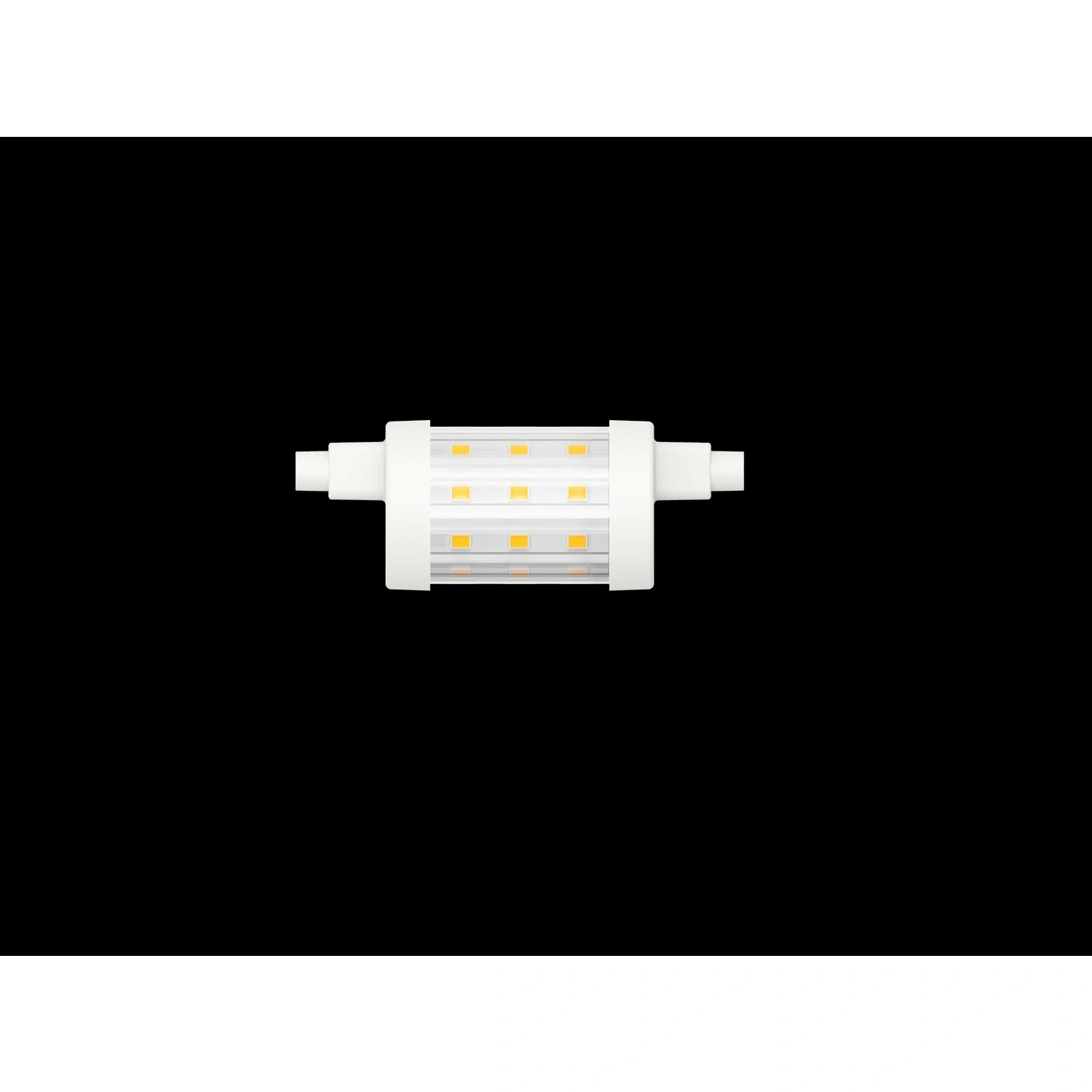 LED-Leuchtmittel, 7 W, R7s, warmweiß
