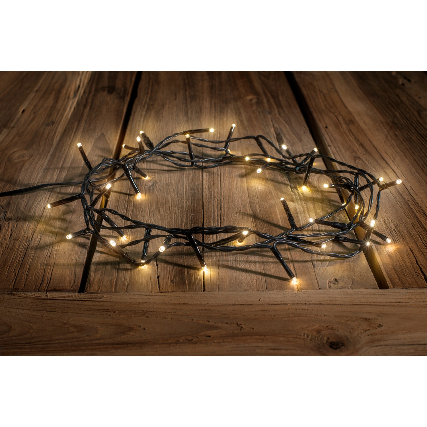 LED-Lichterkette »LED Batterie«, 24 Lichter, warmweiß
