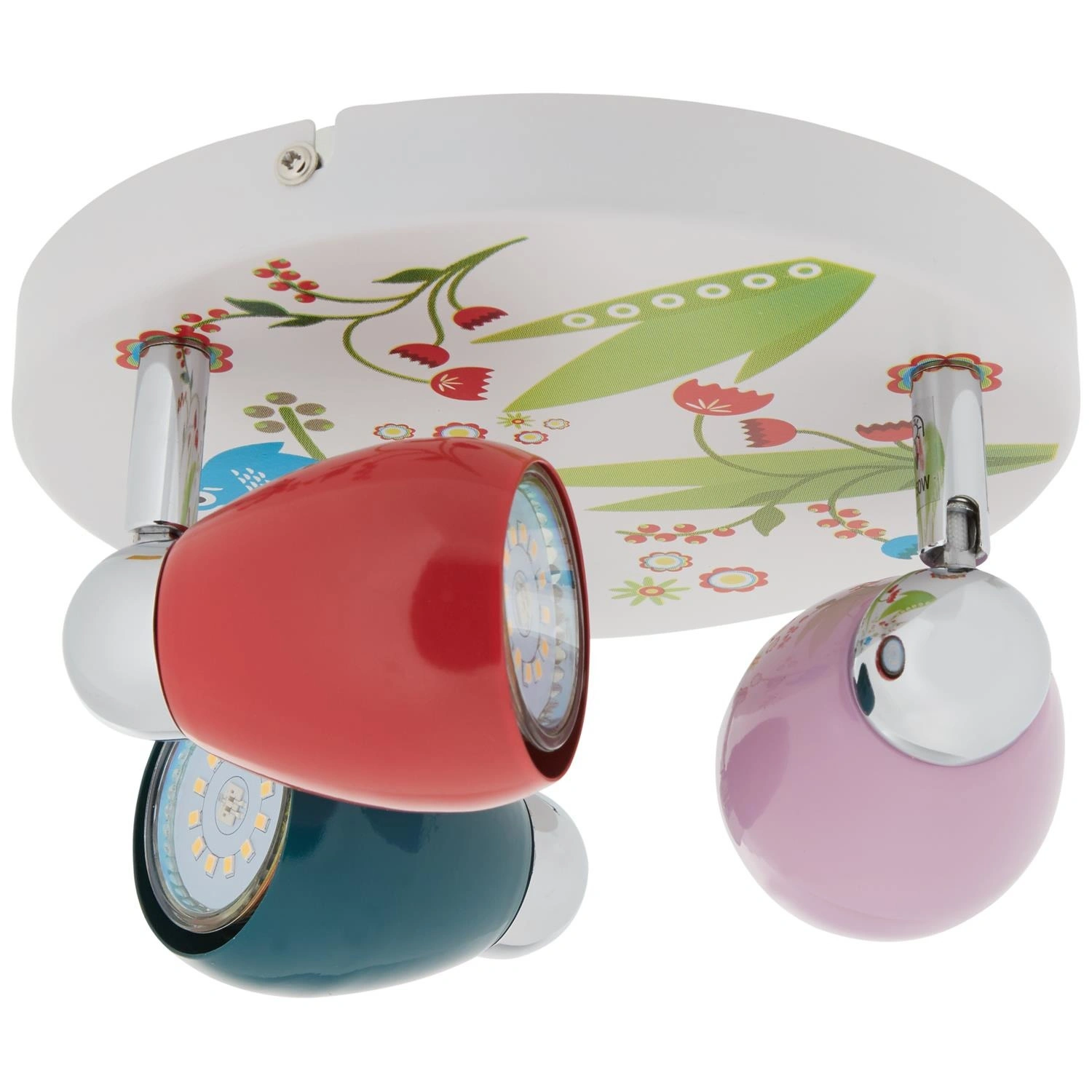 LED-Rondellleuchte »Birds«, GU10, inkl. Leuchtmittel in warmweiß