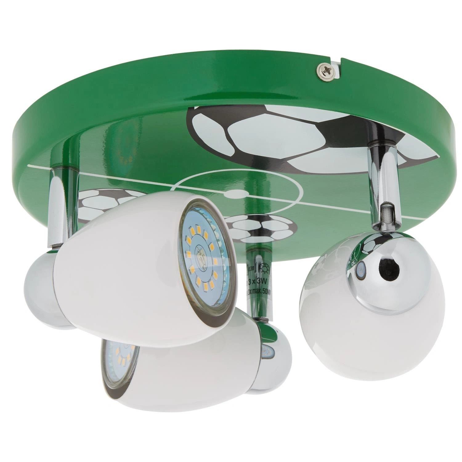 LED-Rondellleuchte »Soccer«, GU10, inkl. Leuchtmittel in warmweiß