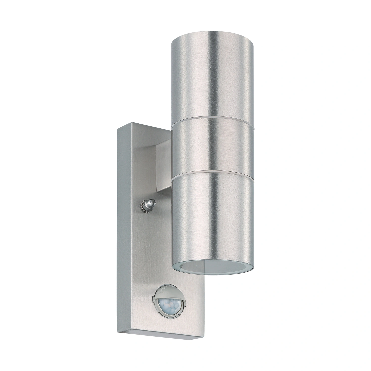 LED-Sensor-Außenwandleuchte »Arapongas«, 2×3 W, 3000 K, 480 lm, schwarz, mit Bewegungsmelder