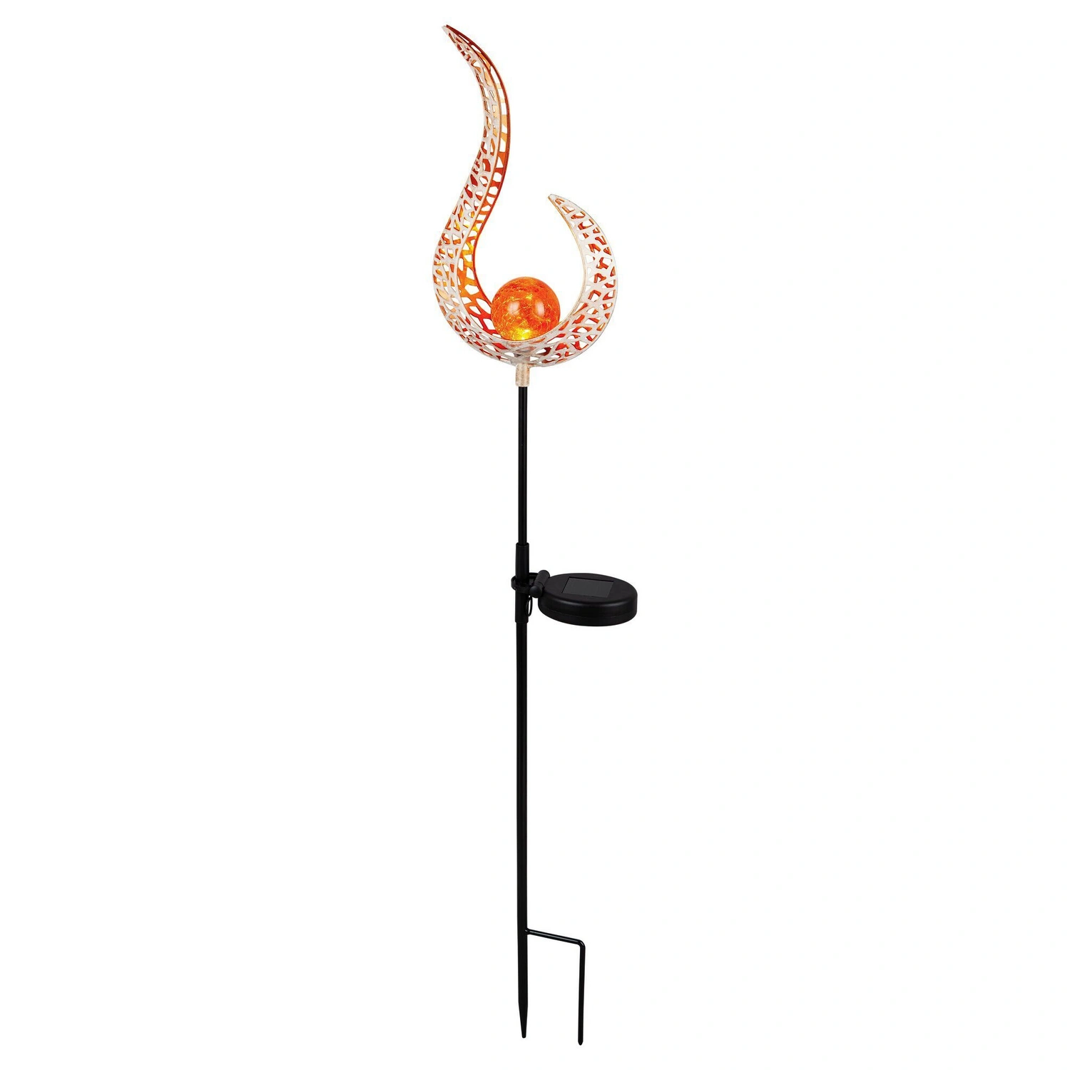 LED-Solarleuchte »Flame Svante 5«, warmweiß, IP44