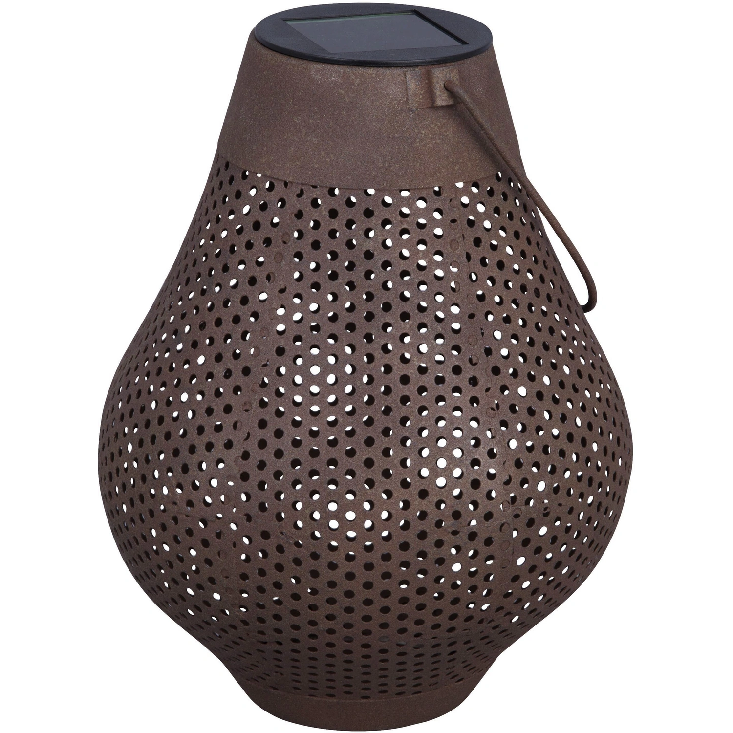 LED-Solarleuchte »Lesja I«, RGB-Farbwechsel, IP44, 3000K, rostfarben