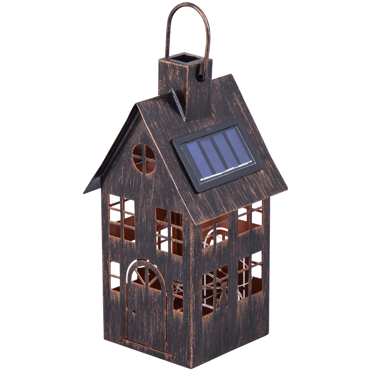 LED-Solarleuchte »Lientje«, 15 x LED, inkl. Dämmerungssensor, H: 20 cm