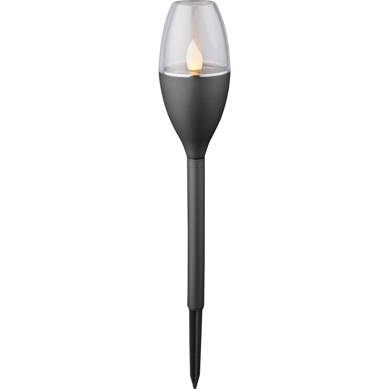 LED-Solarleuchte »Lorcan 2.0«, 4er Set, ØxH: 6,1 x 37,7 cm, Kunststoff, anthrazit