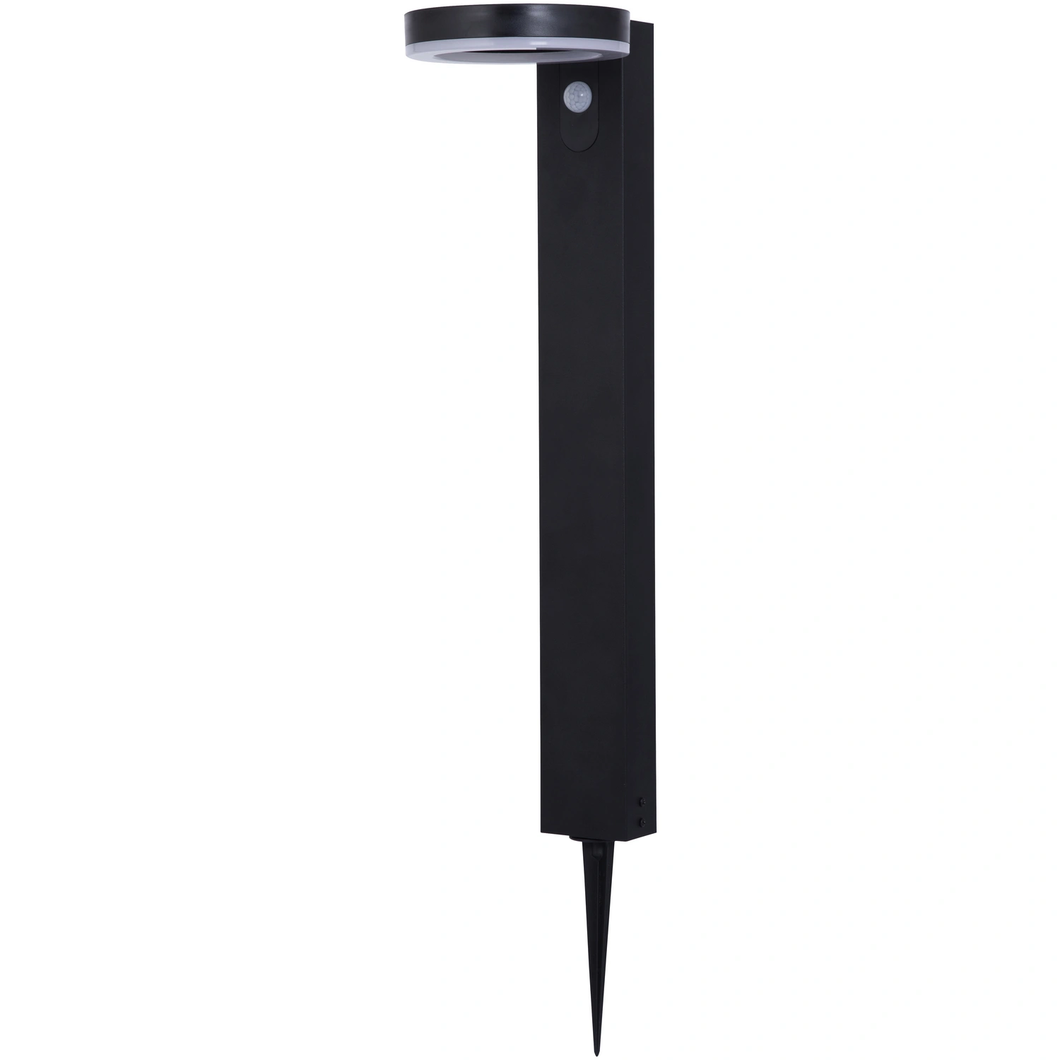 LED-Solarleuchte »Zayn«, H: 60 cm, 500 lm, 3000 K, schwarz, mit Bewegungssensor