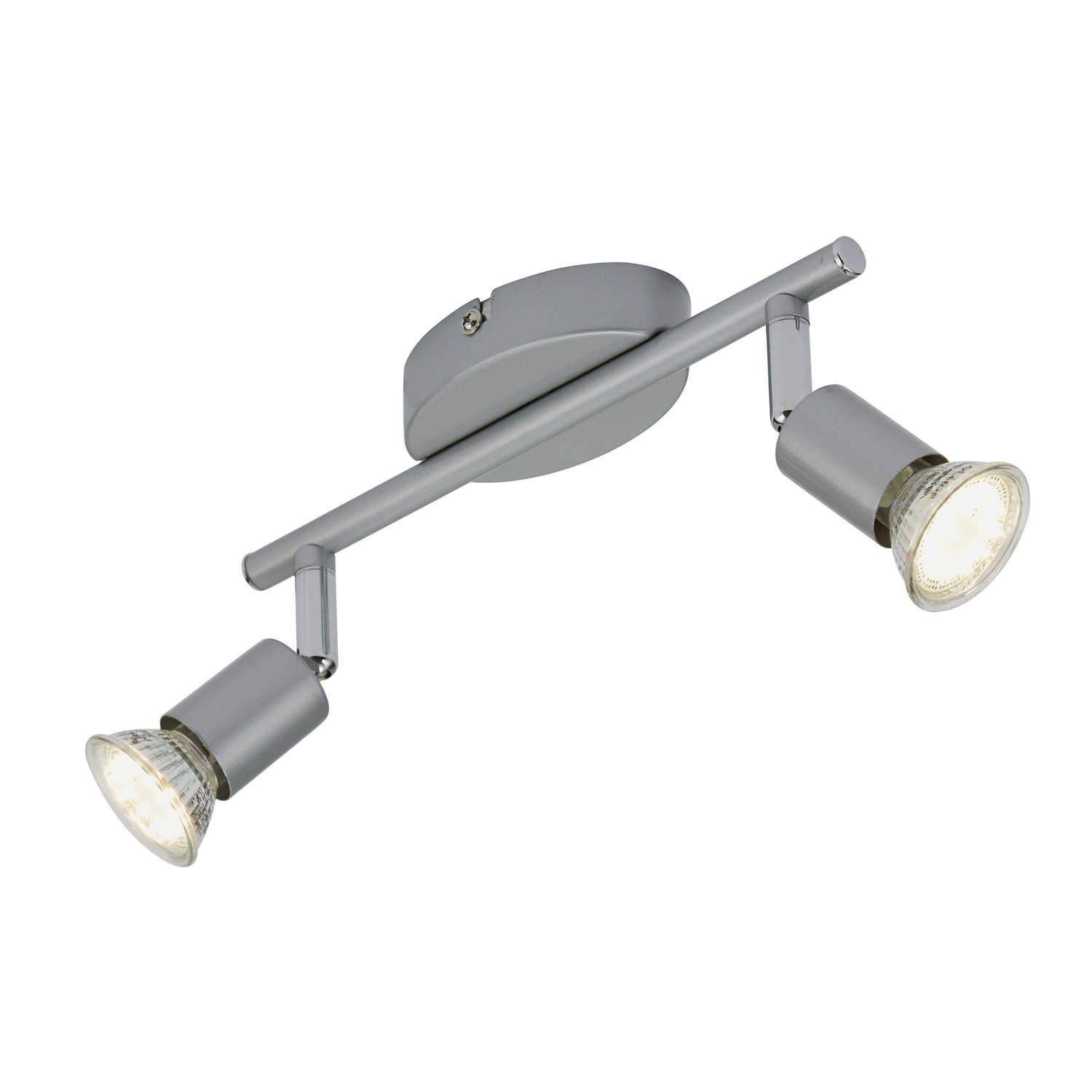 LED-Spotbalken »RAY«, Länge: 25,5 cm, Höhe: 9,5 cm, titanfarben