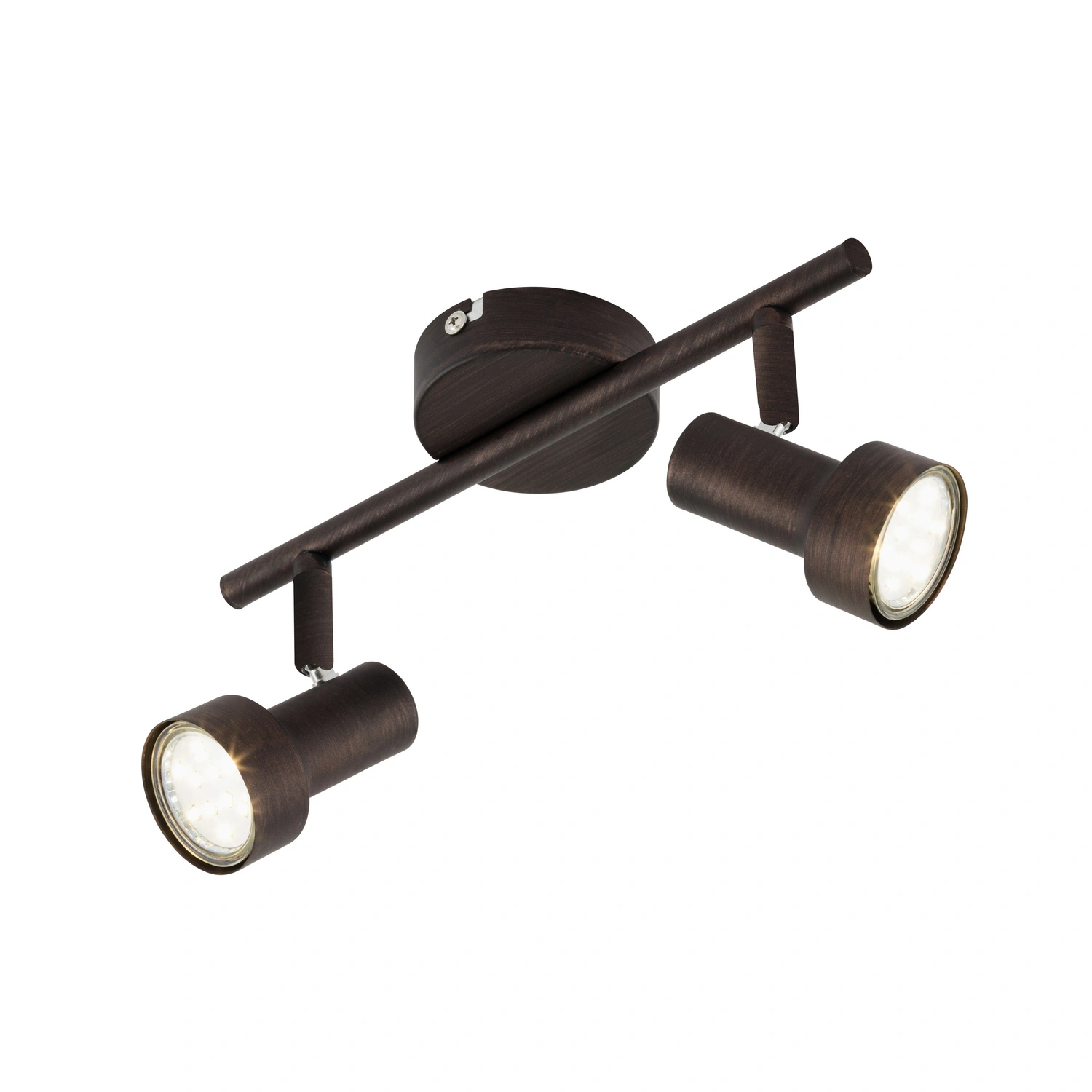 LED-Spotbalken »Rost«, Länge: 27,5 cm, Höhe: 12 cm, kupferfarben