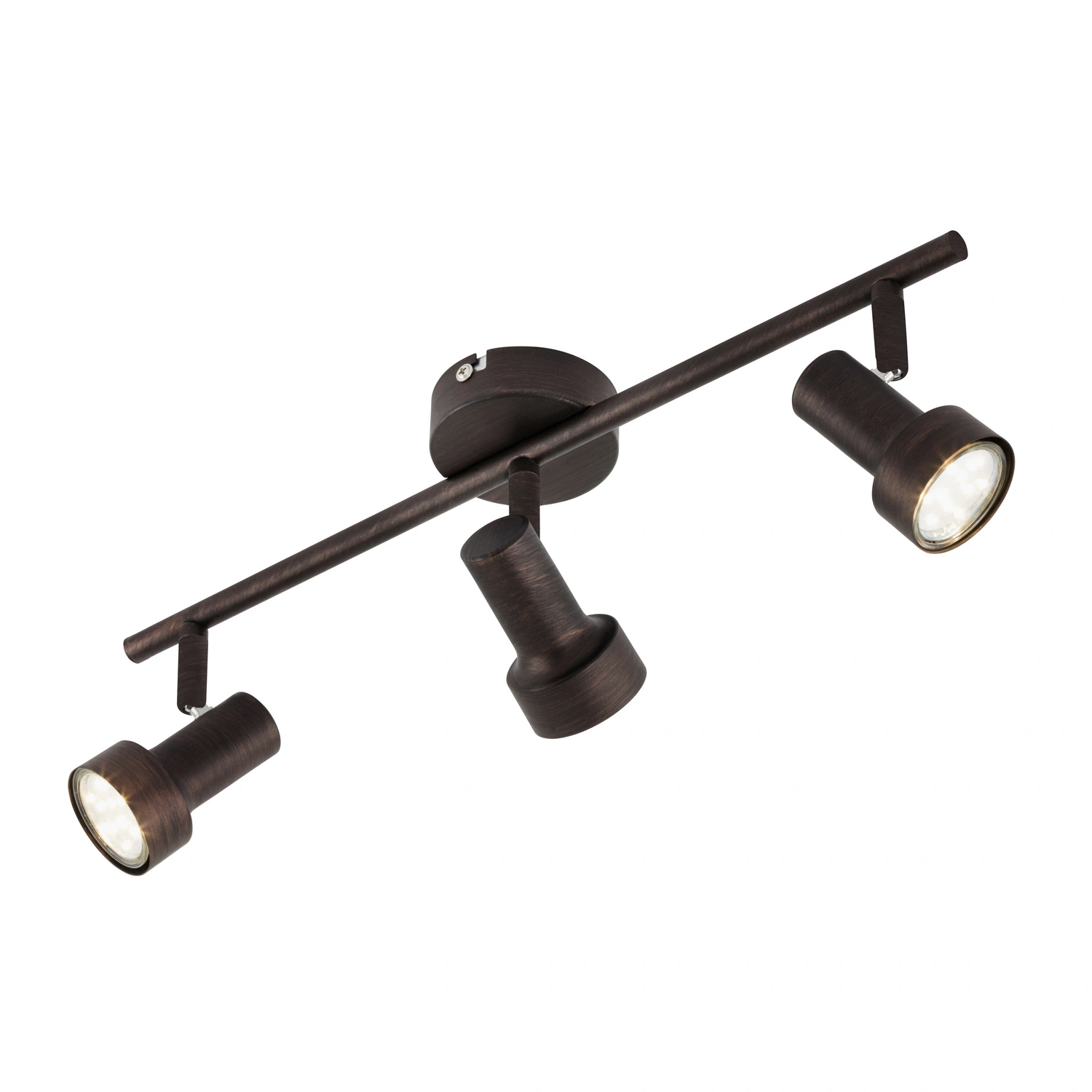 LED-Spotbalken »Rost«, Länge: 48 cm, Höhe: 12 cm, kupferfarben